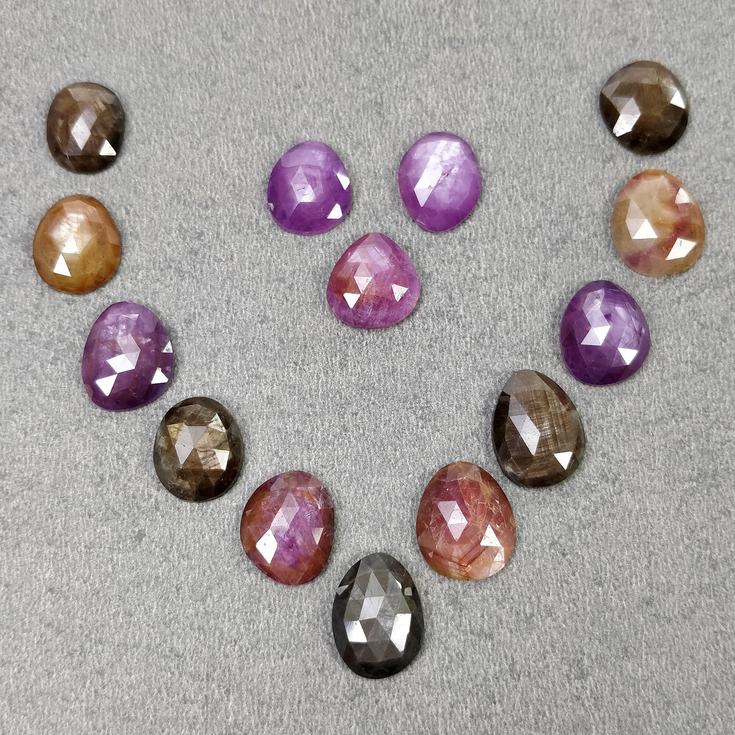 Rose Cut Sapphire