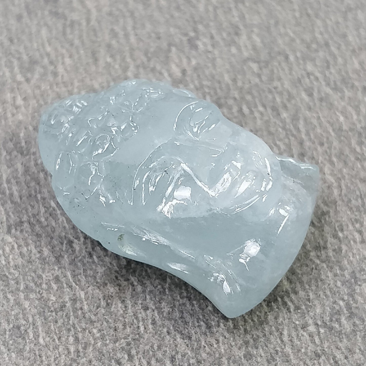 Aquamarine Carving