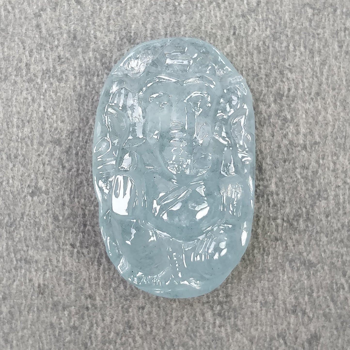 Aquamarine Carving