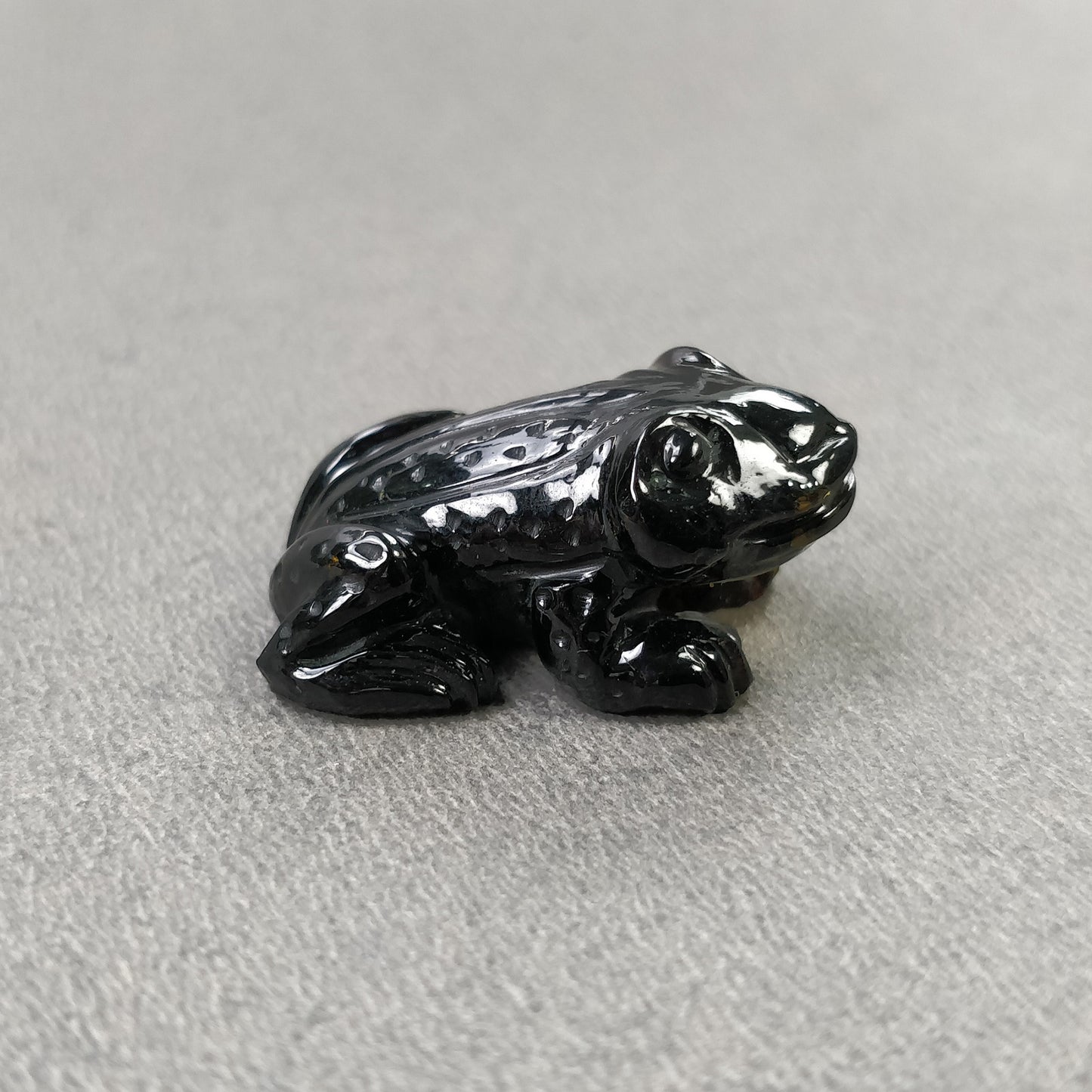 Hand carved Frog