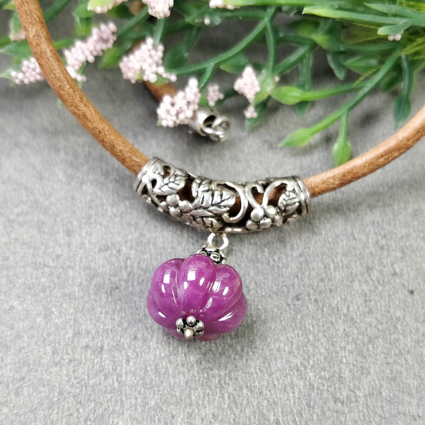 Leather Cord Necklace