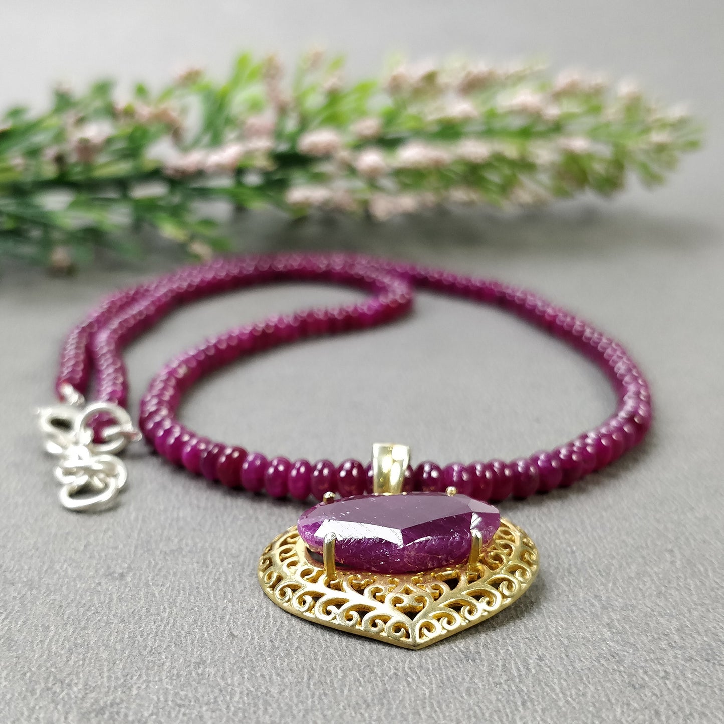 Ruby Necklace