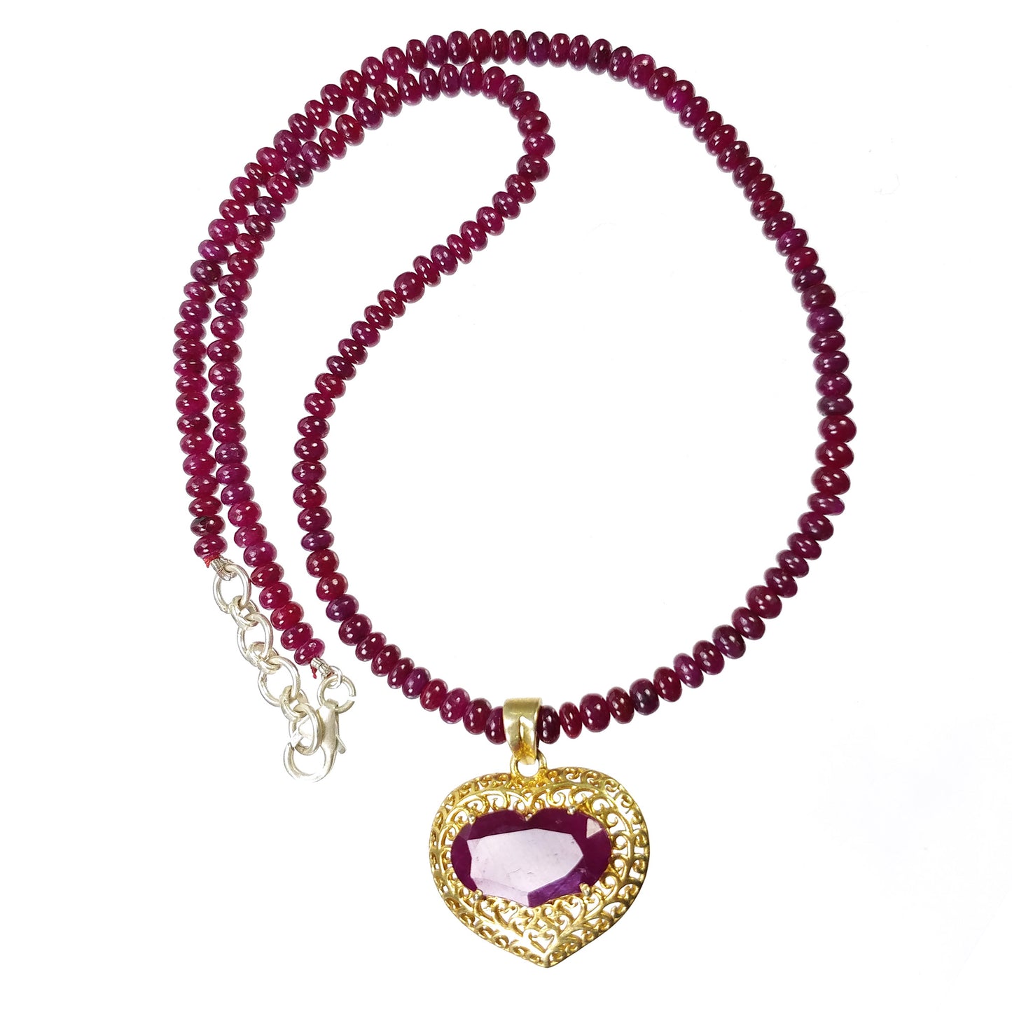 Red Ruby Necklace