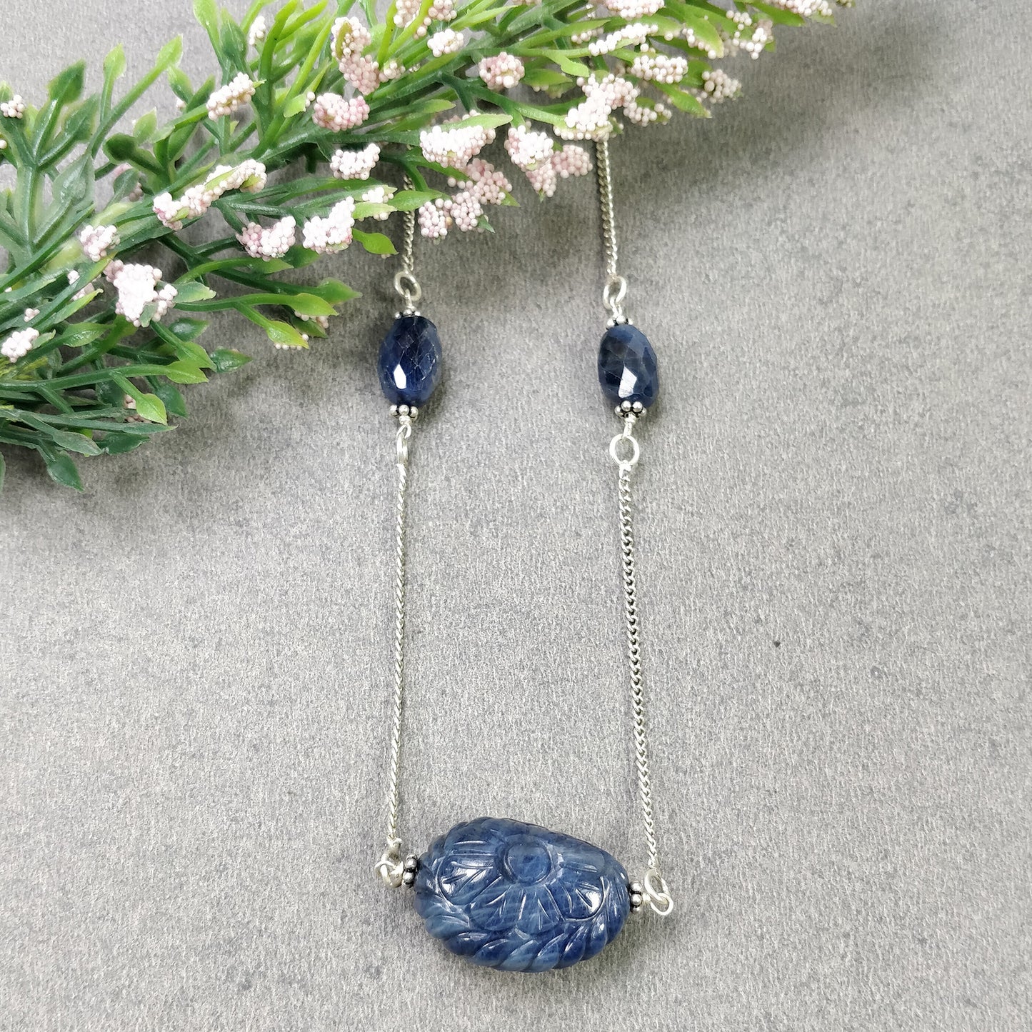 Blue Sapphire Pendant