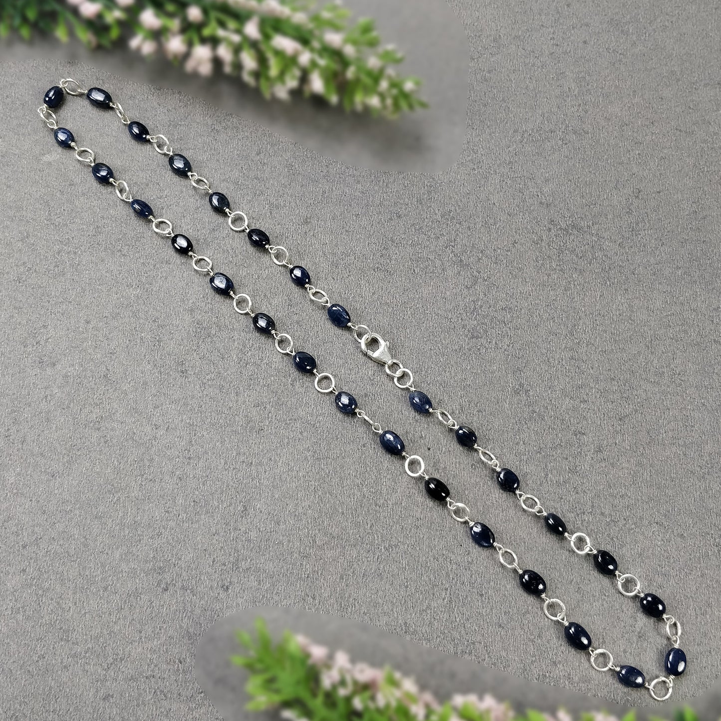 Blue Sapphire Necklace