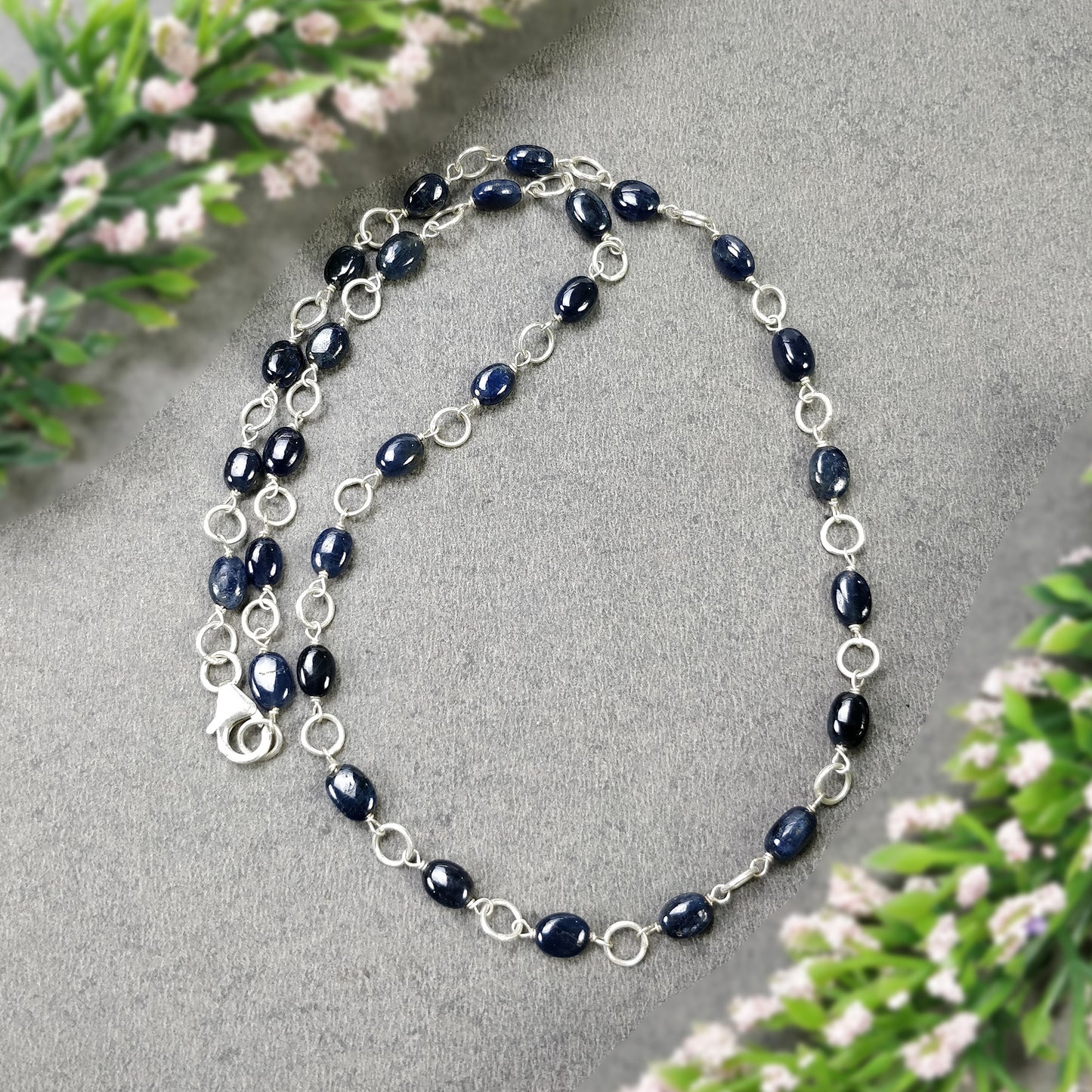 Blue Sapphire Necklace