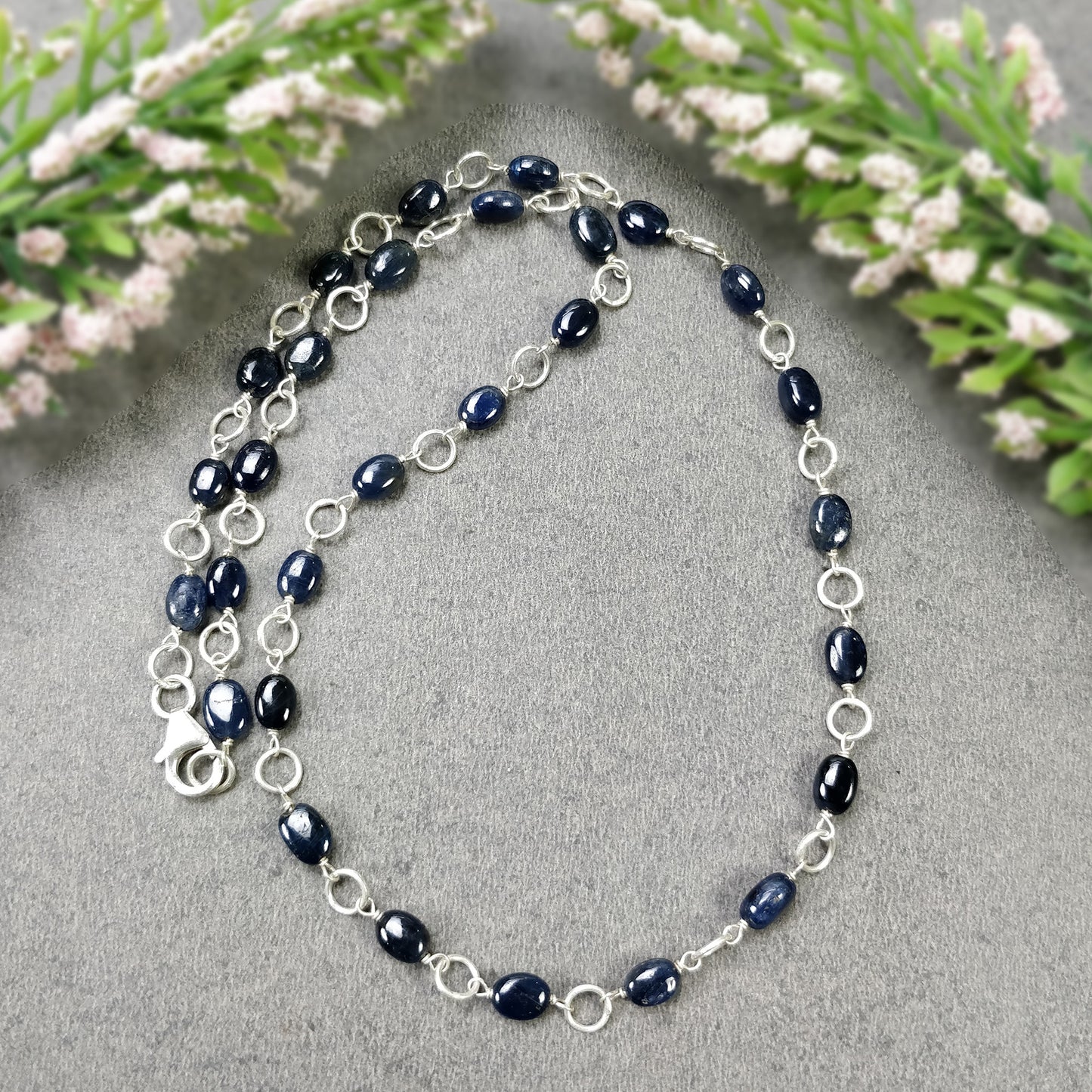 Blue Sapphire Necklace