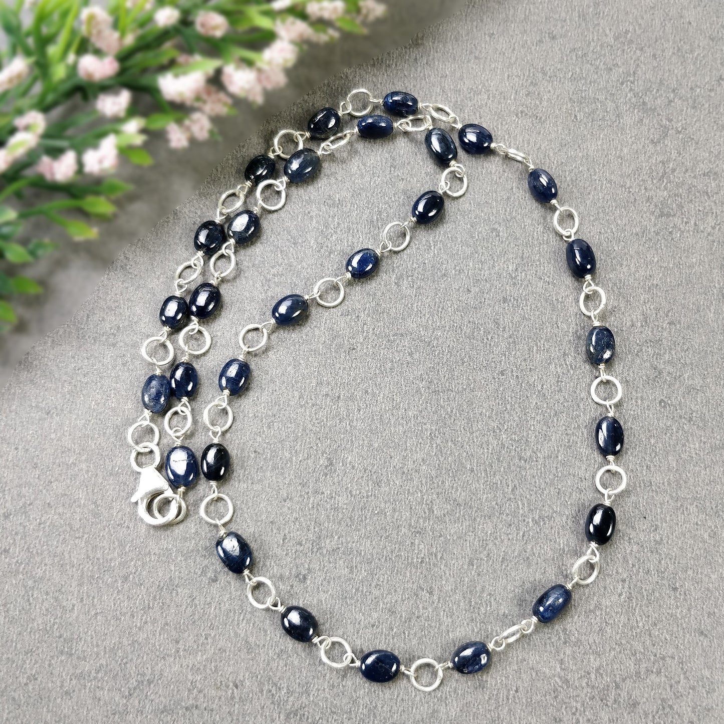 Blue Sapphire Necklace