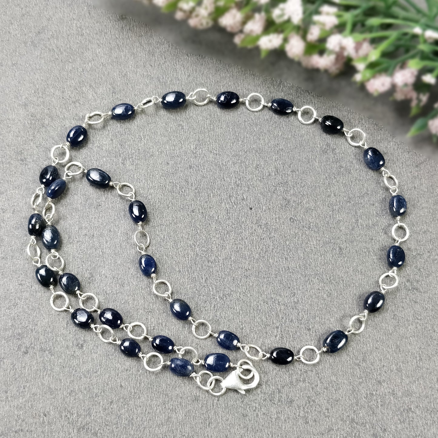 Blue Sapphire Necklace