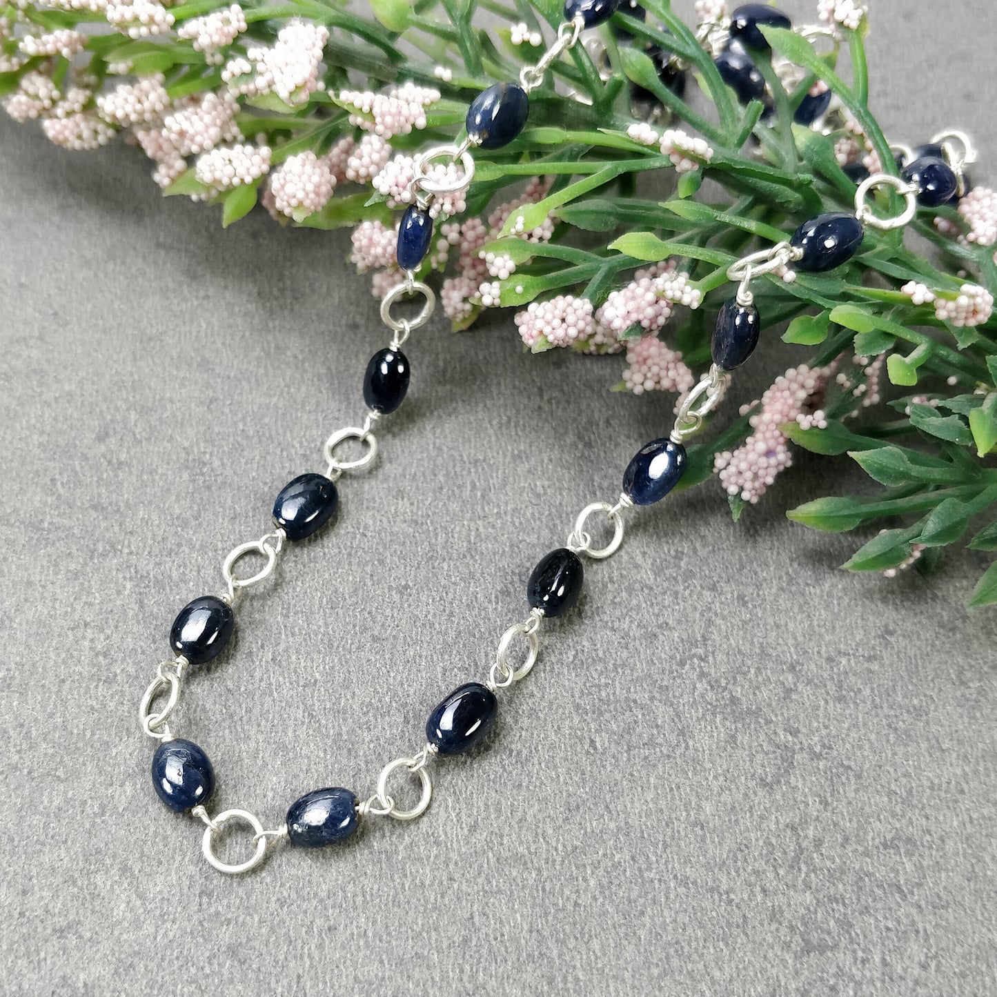 Blue Sapphire Necklace