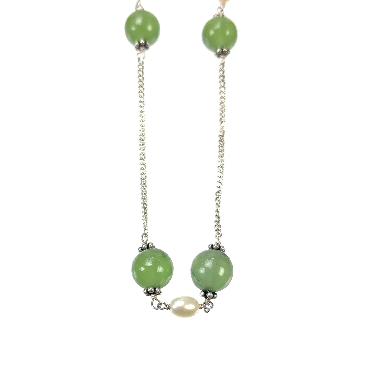 Serpentine Gemstone Necklace3