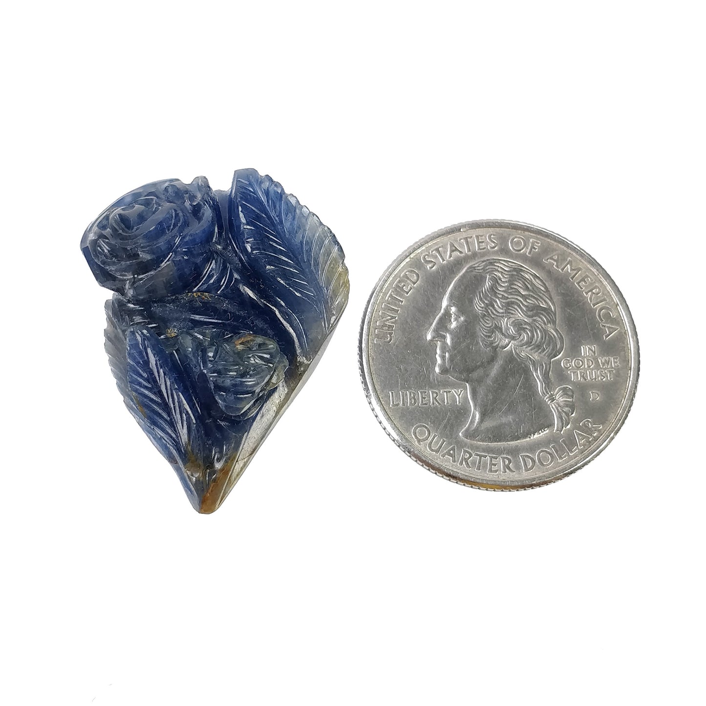 Rose Carved Sapphire