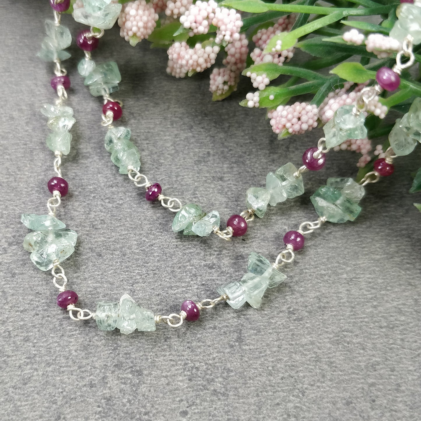 Red Ruby Necklace