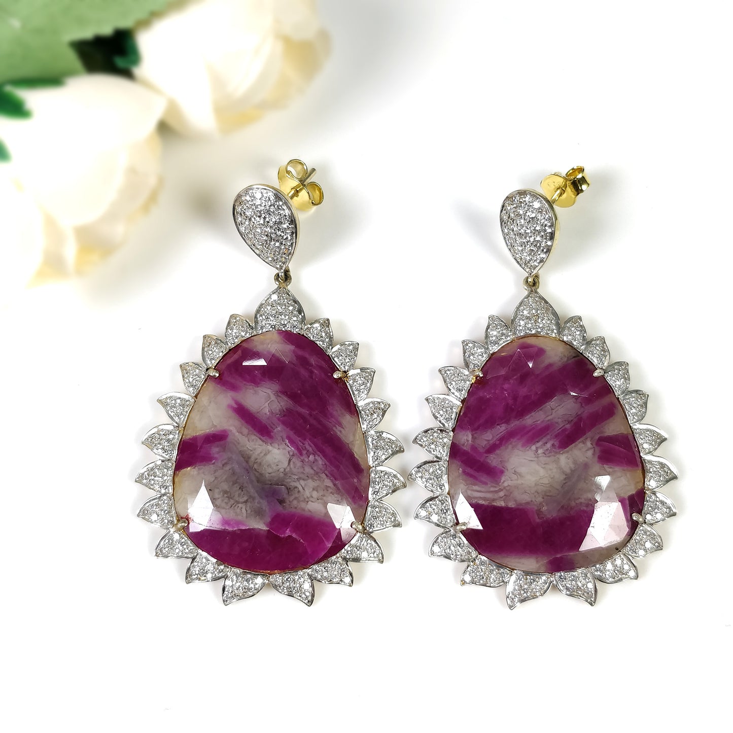 Ruby Earrings