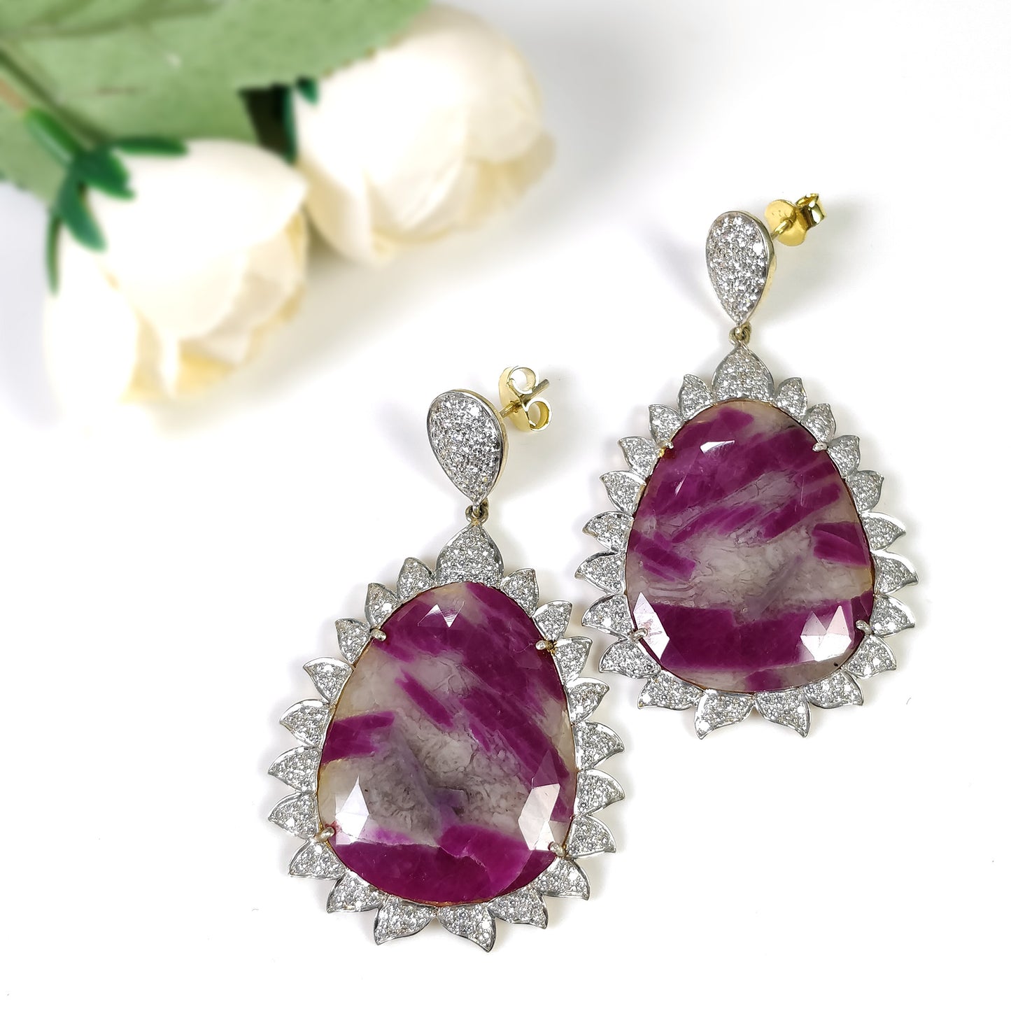 Ruby Earrings