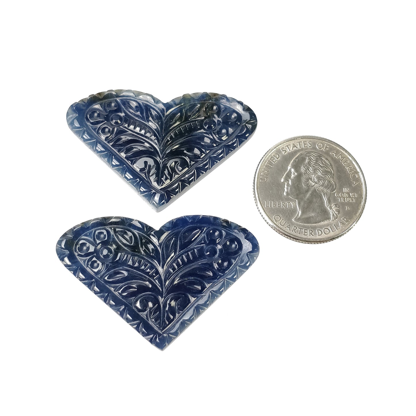 Hand Carved Sapphire
