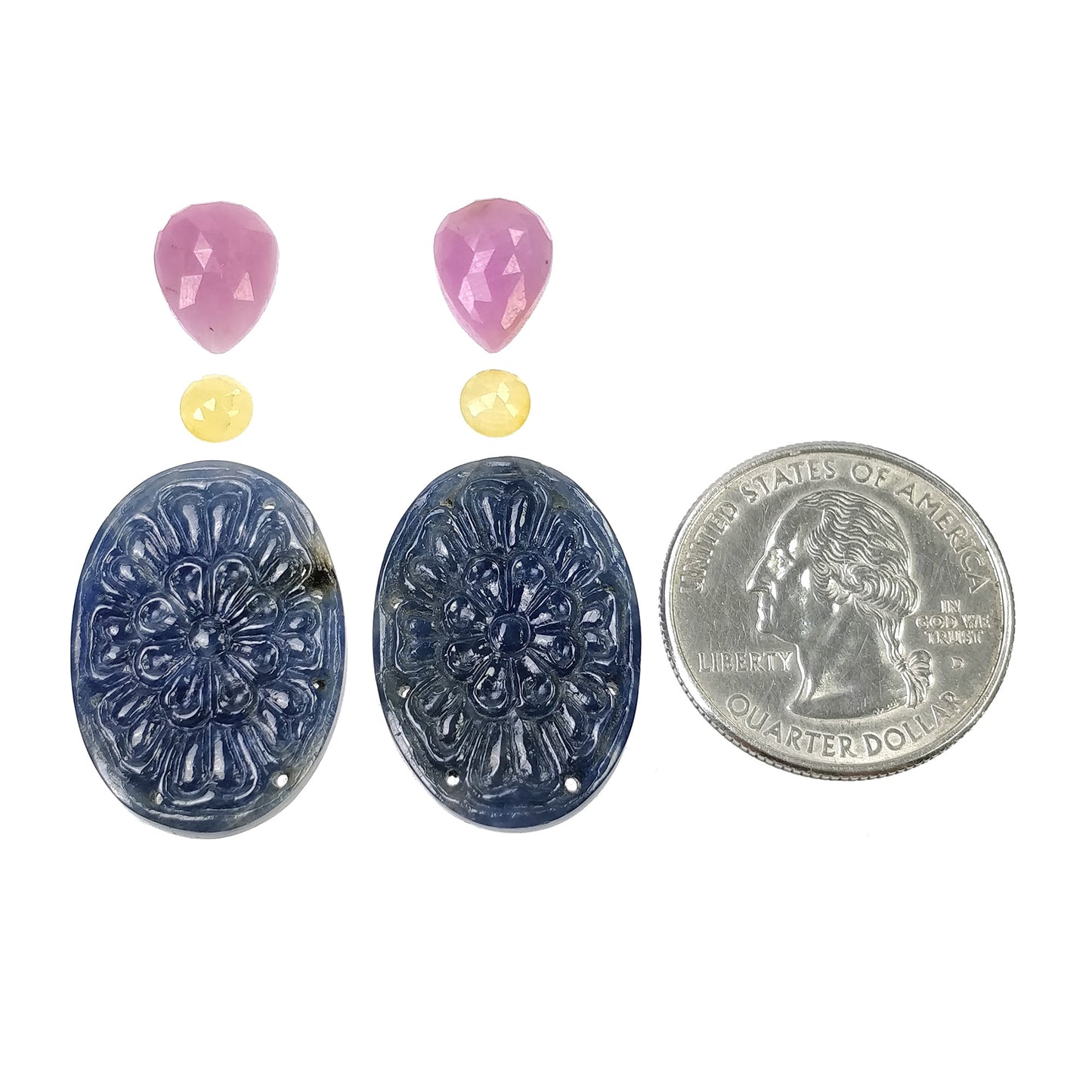 Rose Cut Sapphire