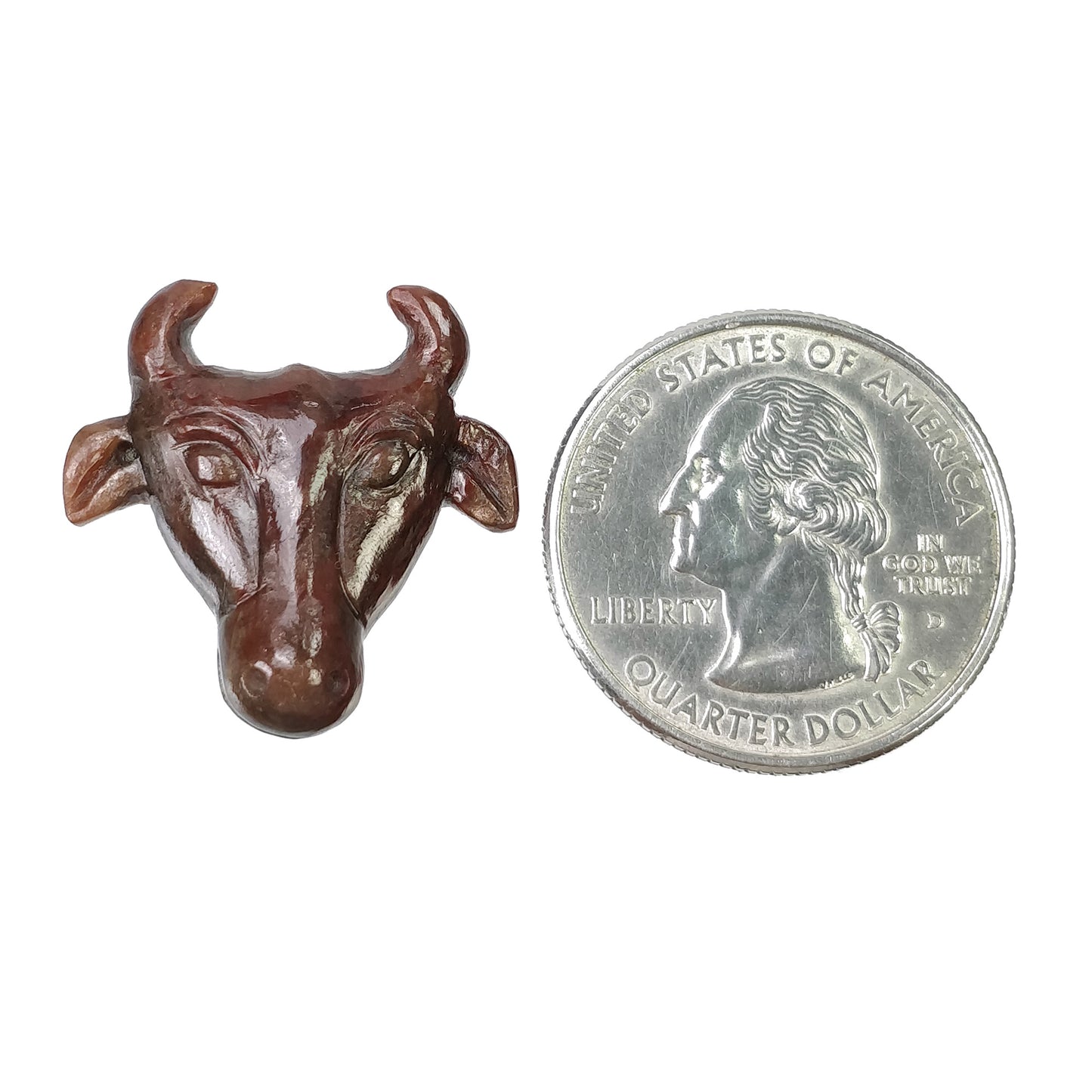 Hand Carved Bull
