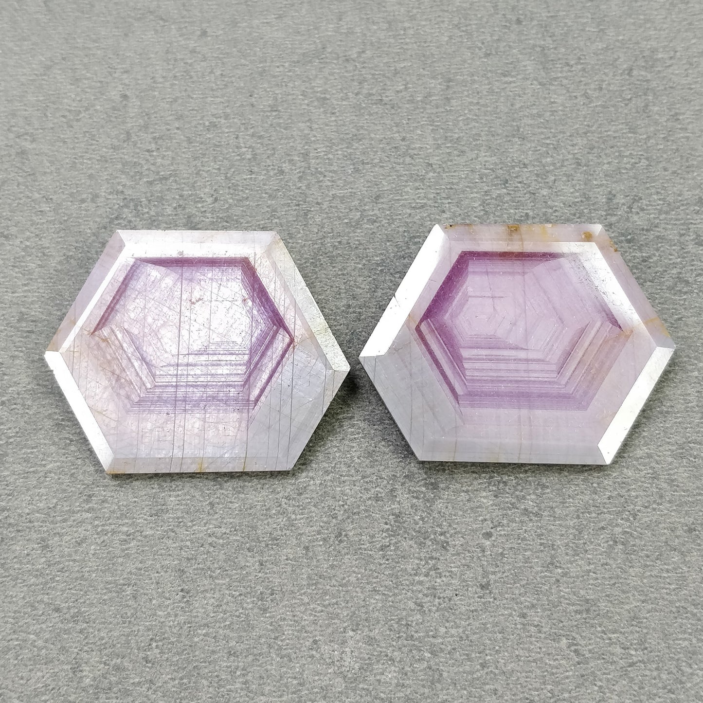 Hexagon Shape Sapphire