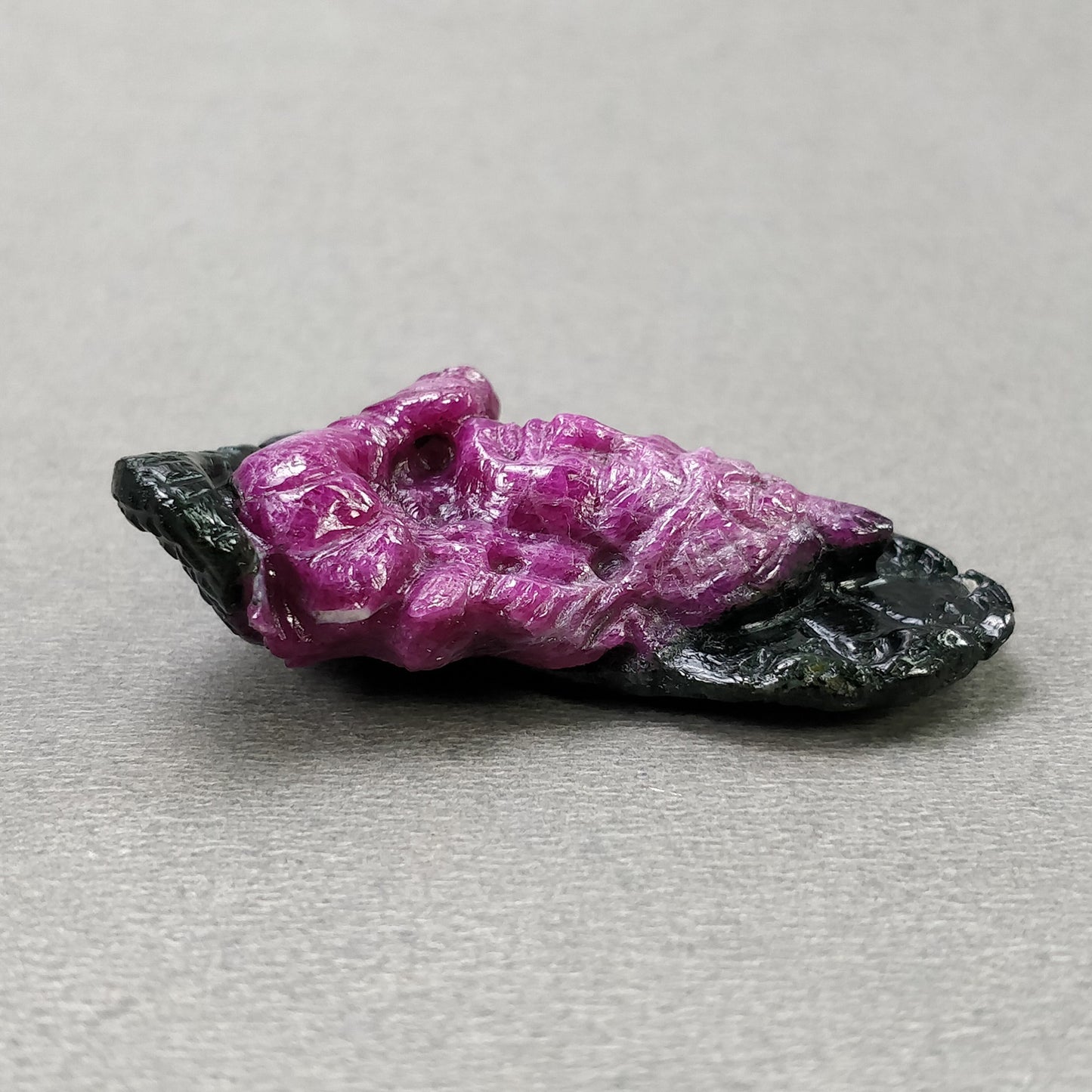 Hand Carved Ruby