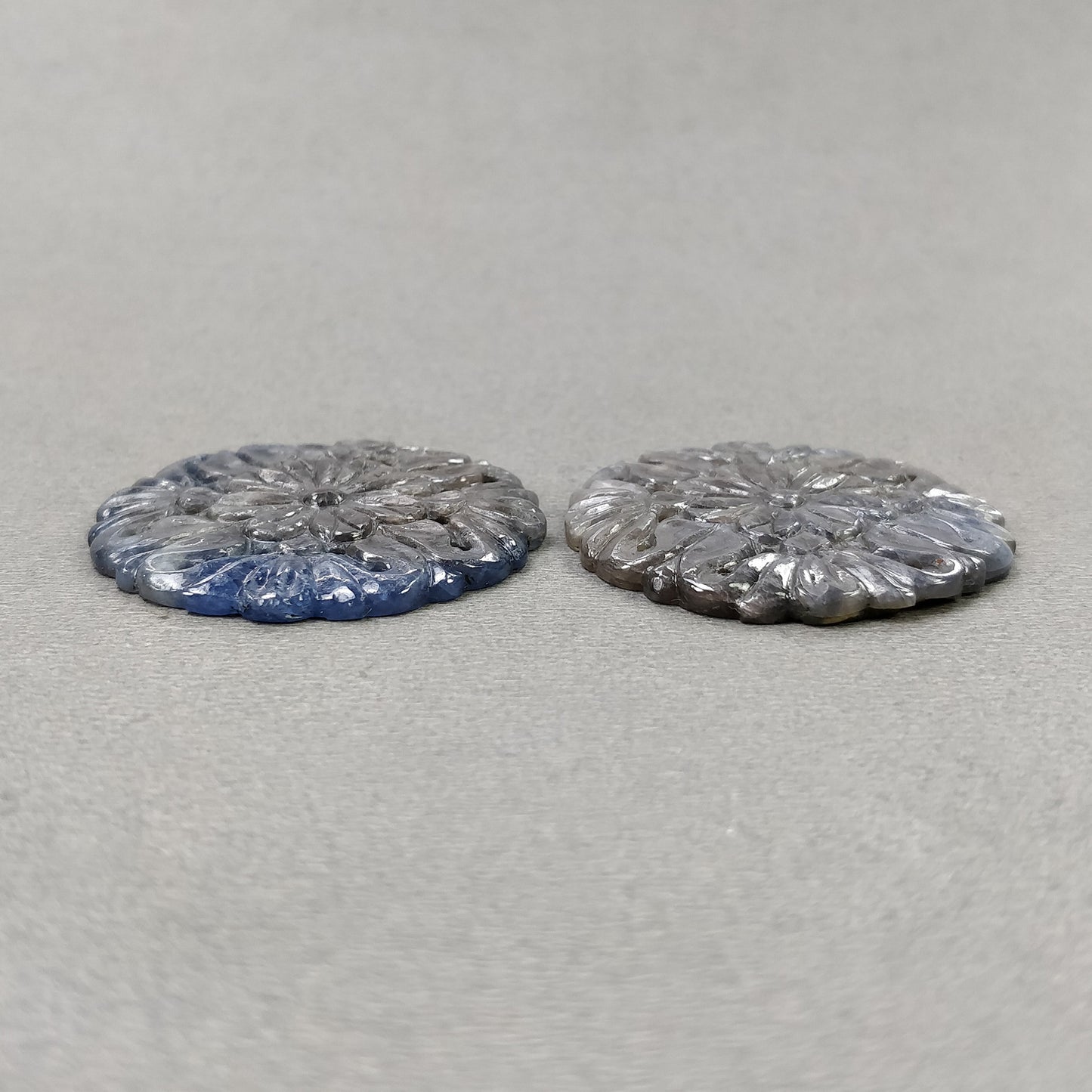 Hand Carved Sapphire