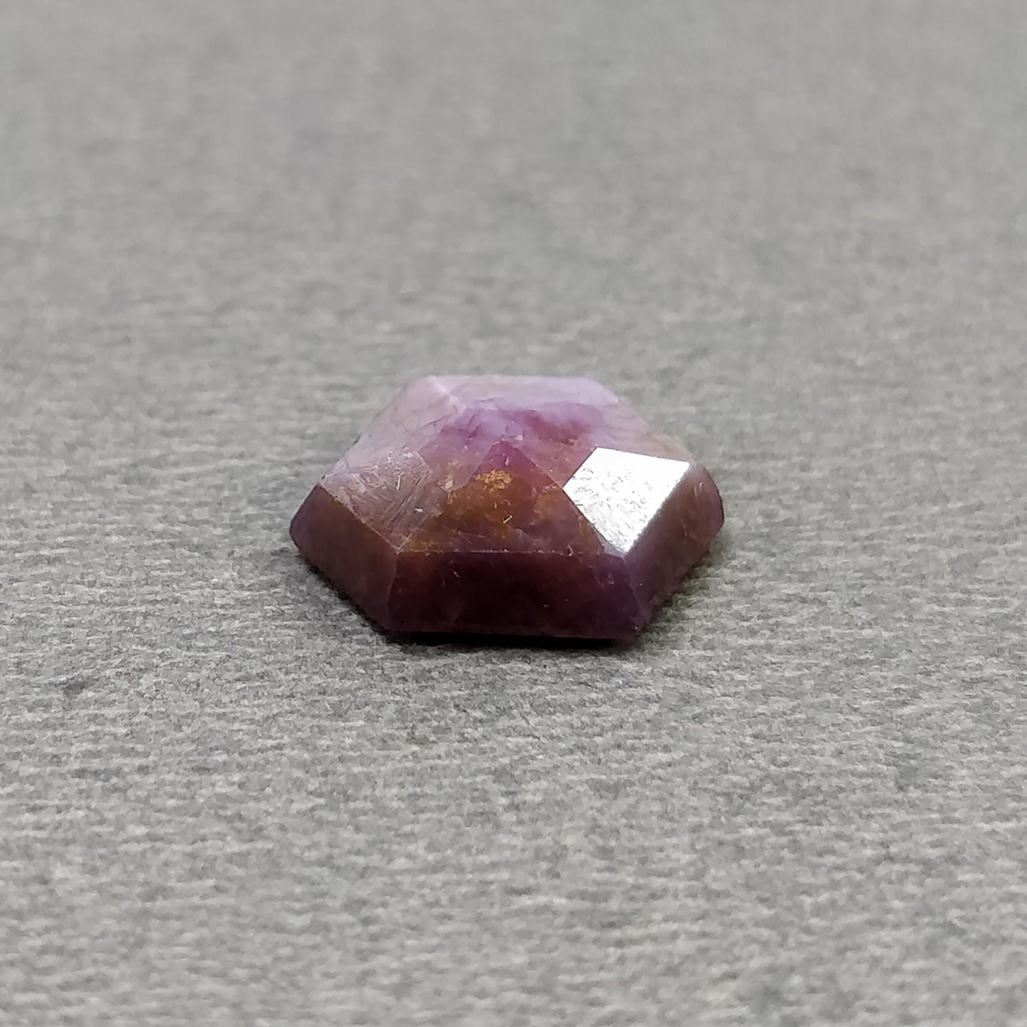 Hexagon Shape Sapphire