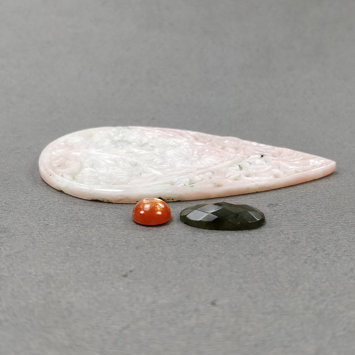 Pink Opal Carving