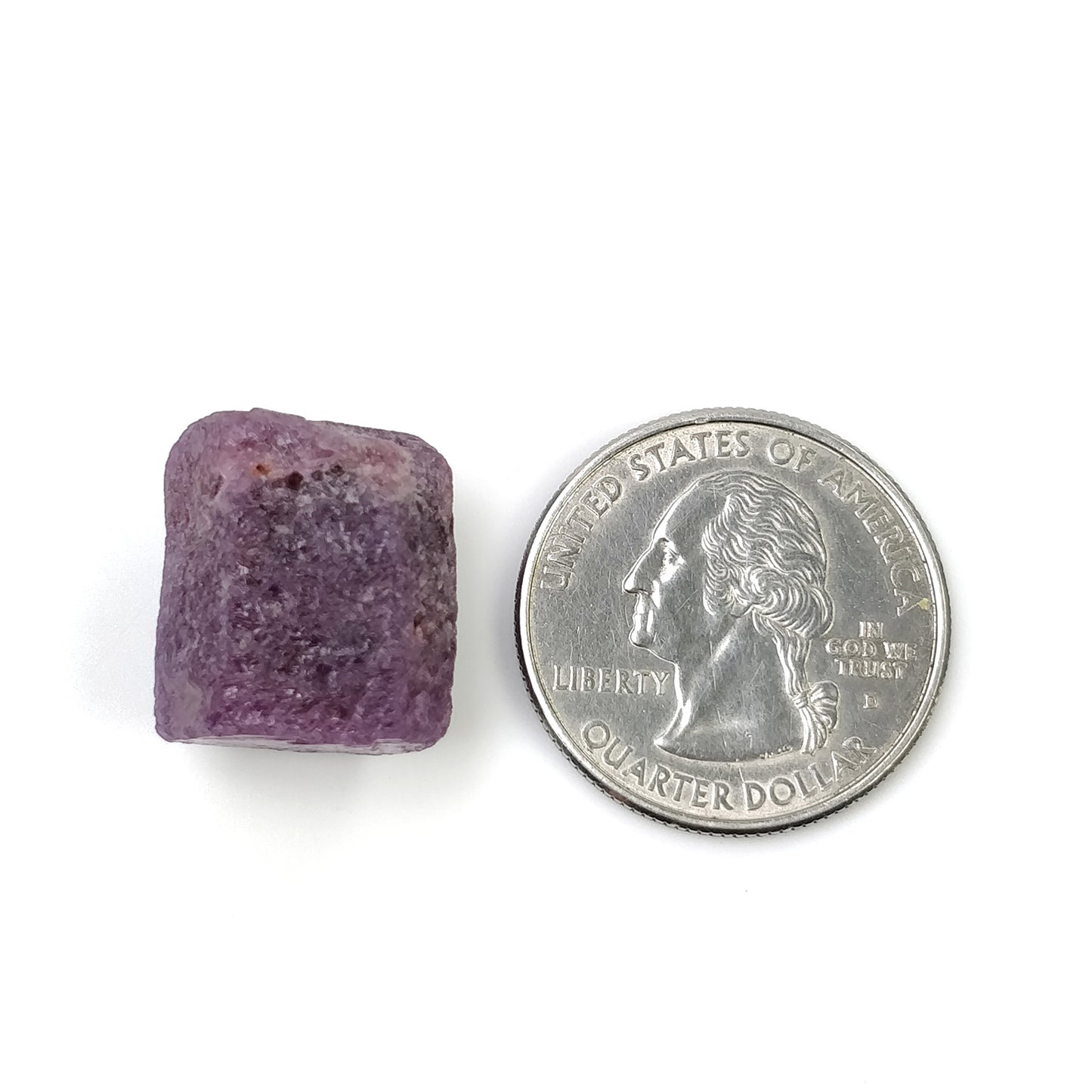 RECORD KEEPER RUBY Gemstone Crystal : 50.75cts Natural Untreated Unheated Red Ruby Triangle Formative Specimen 15*14mm