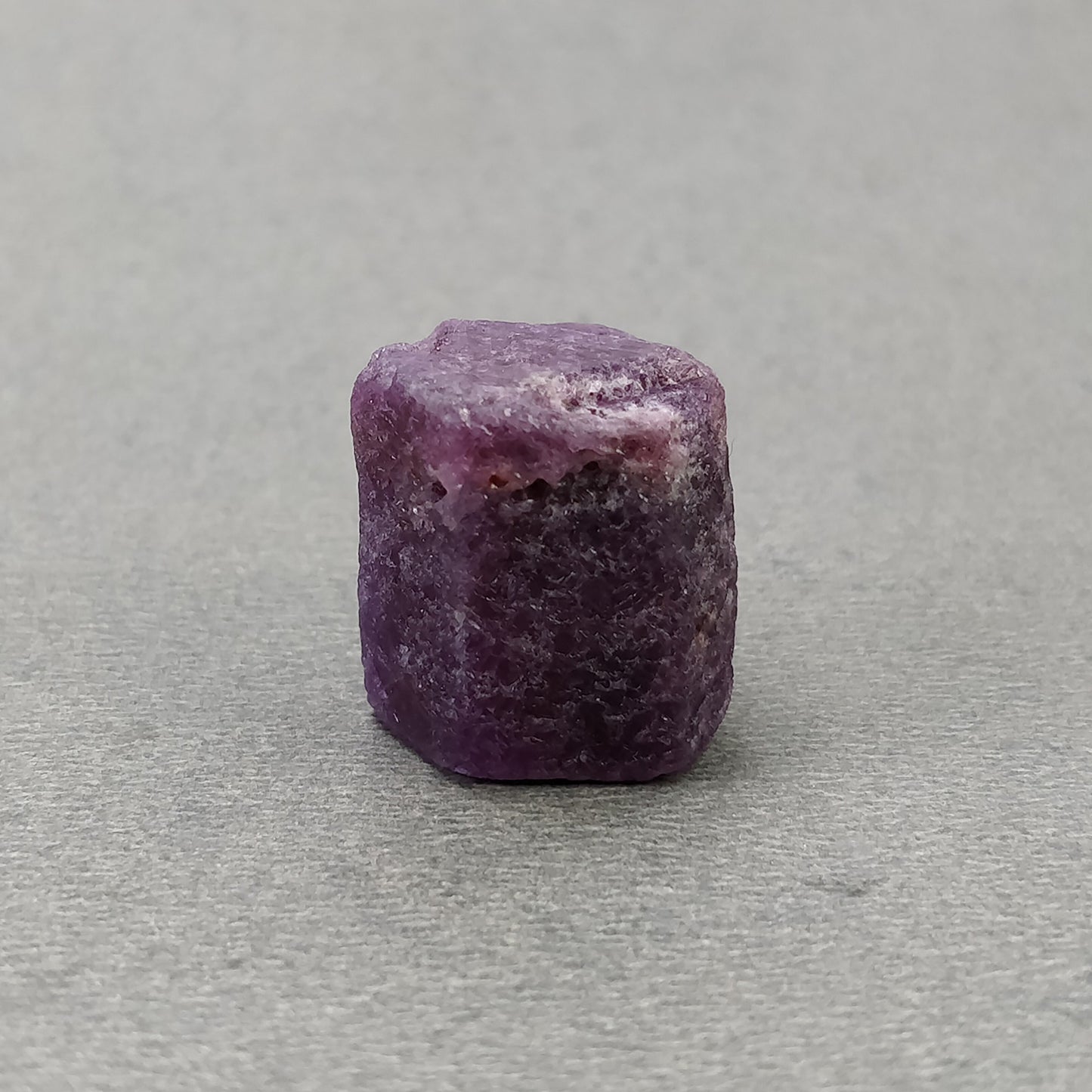 RECORD KEEPER RUBY Gemstone Crystal : 50.75cts Natural Untreated Unheated Red Ruby Triangle Formative Specimen 15*14mm