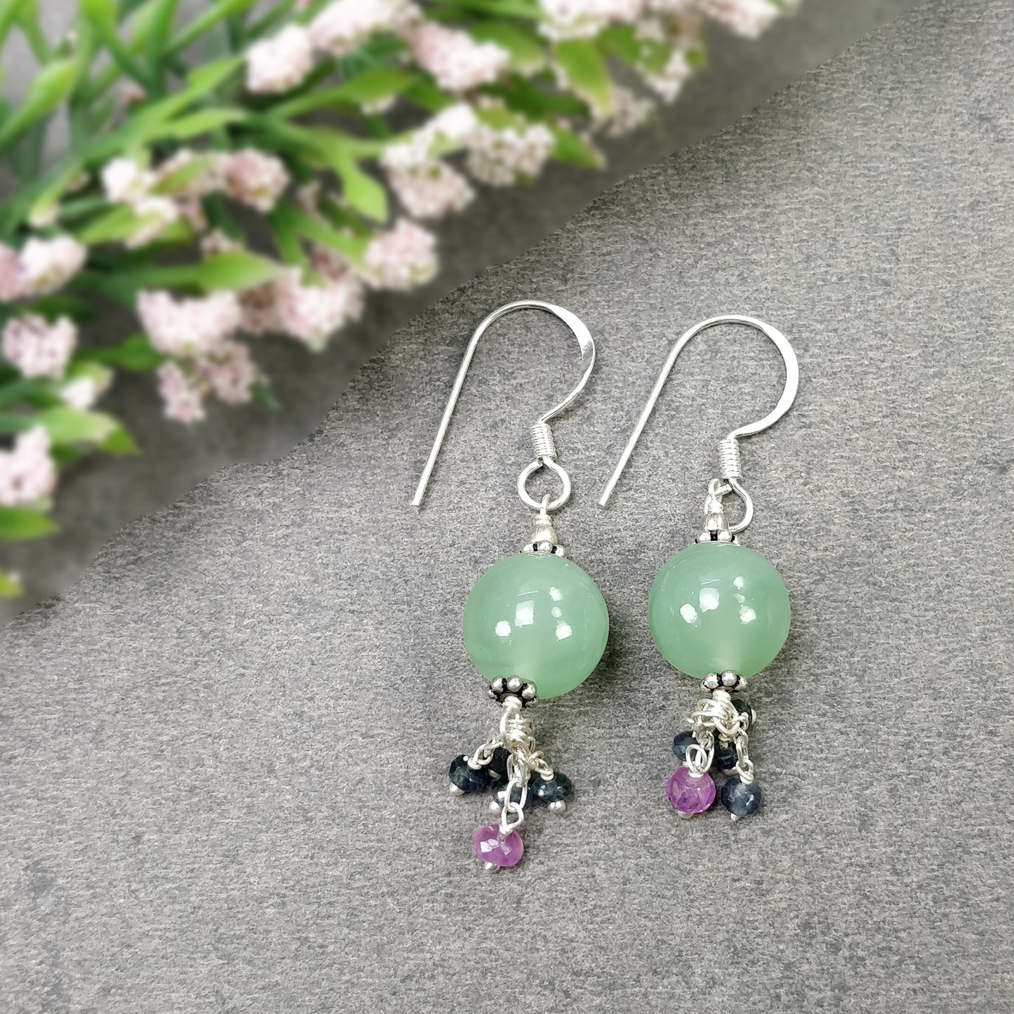 Sapphire Earrings