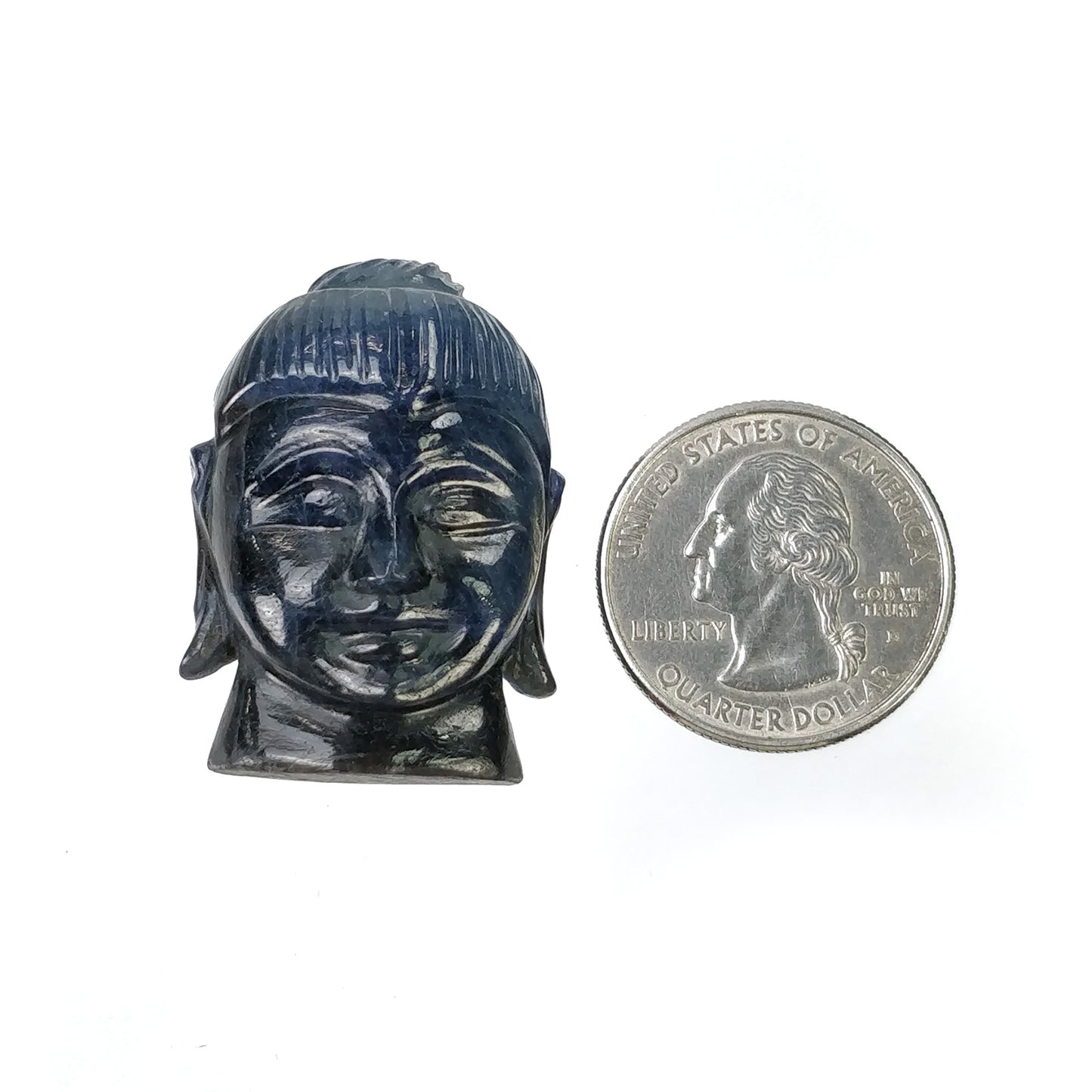 Hand Carved Sapphire
