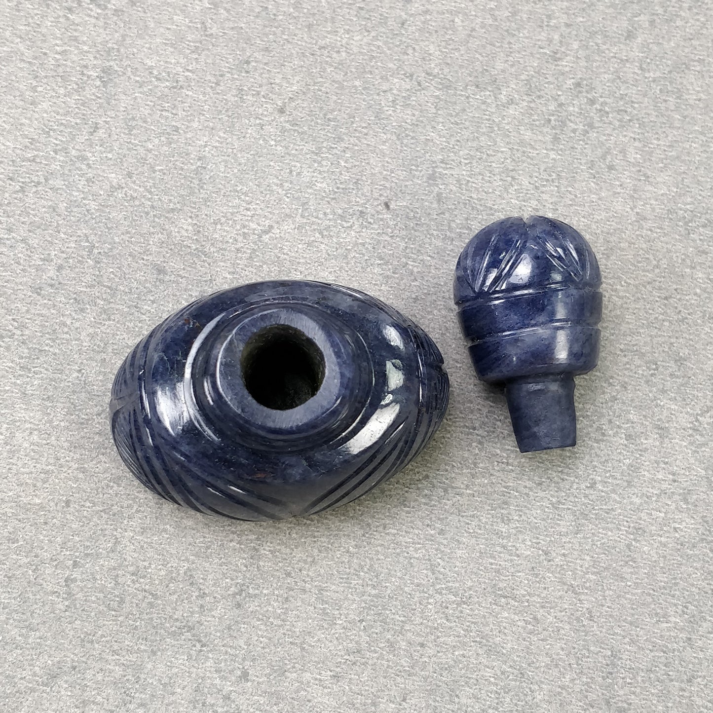 Hand Carved Bottle