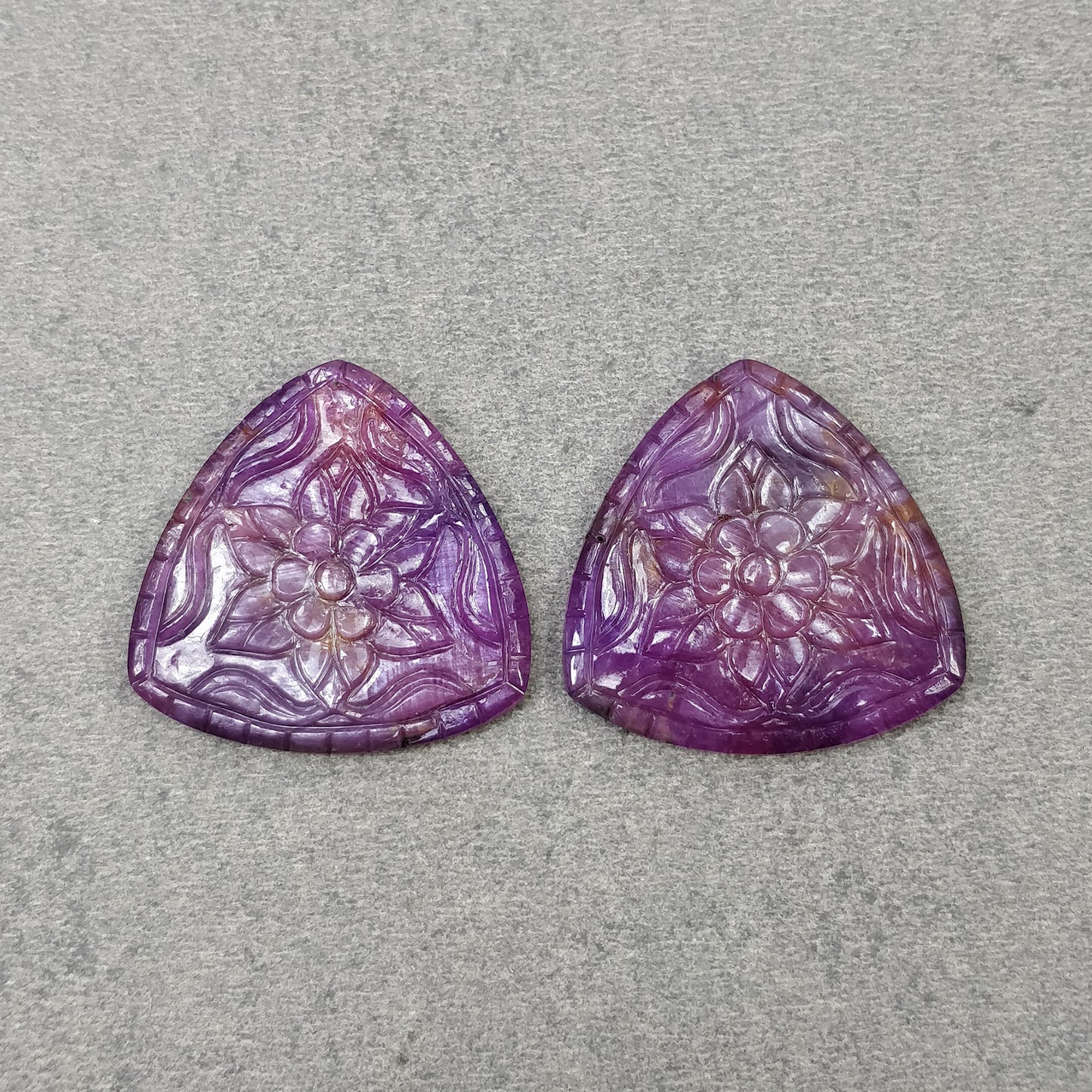 Sapphire Carving