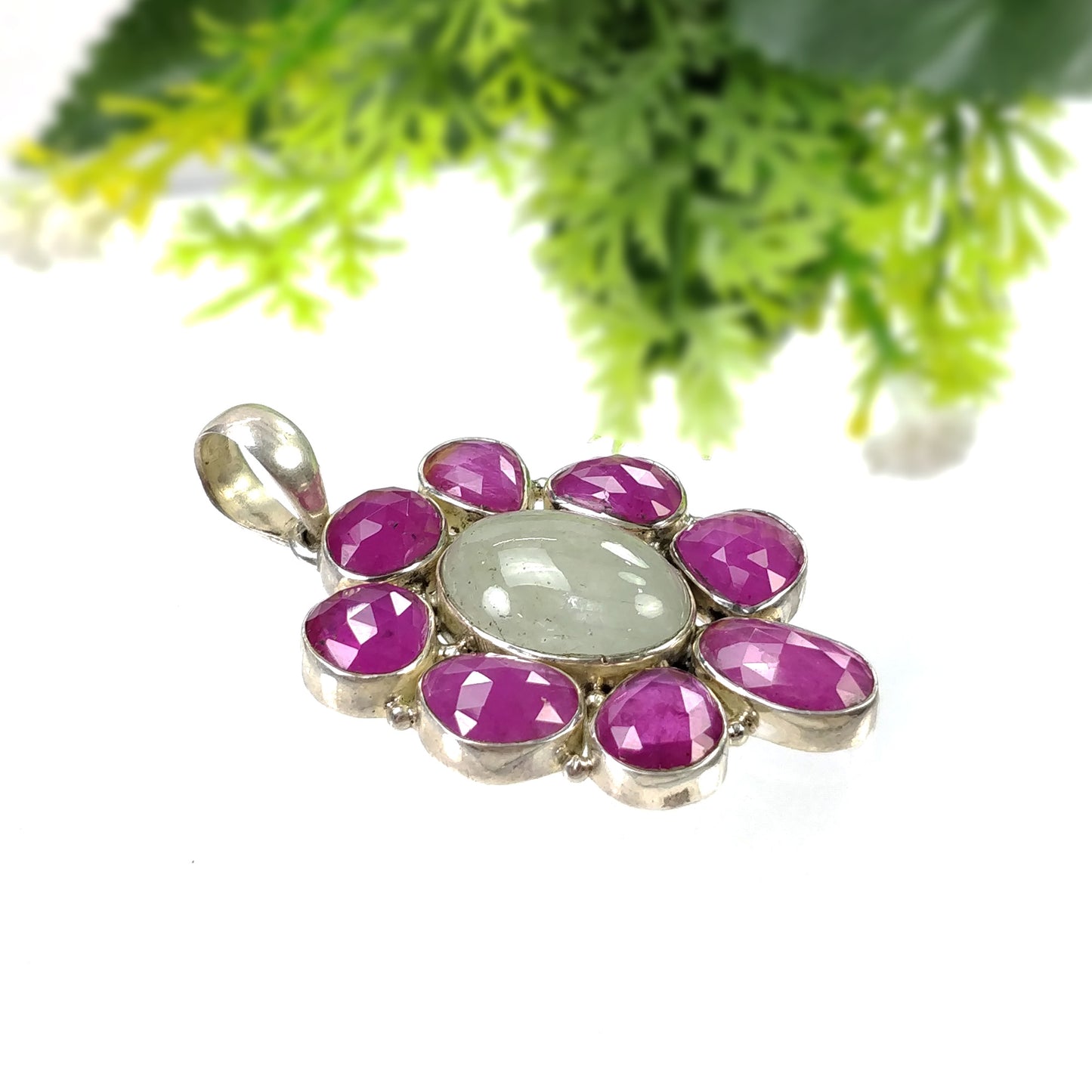 Bezel Set Pendant