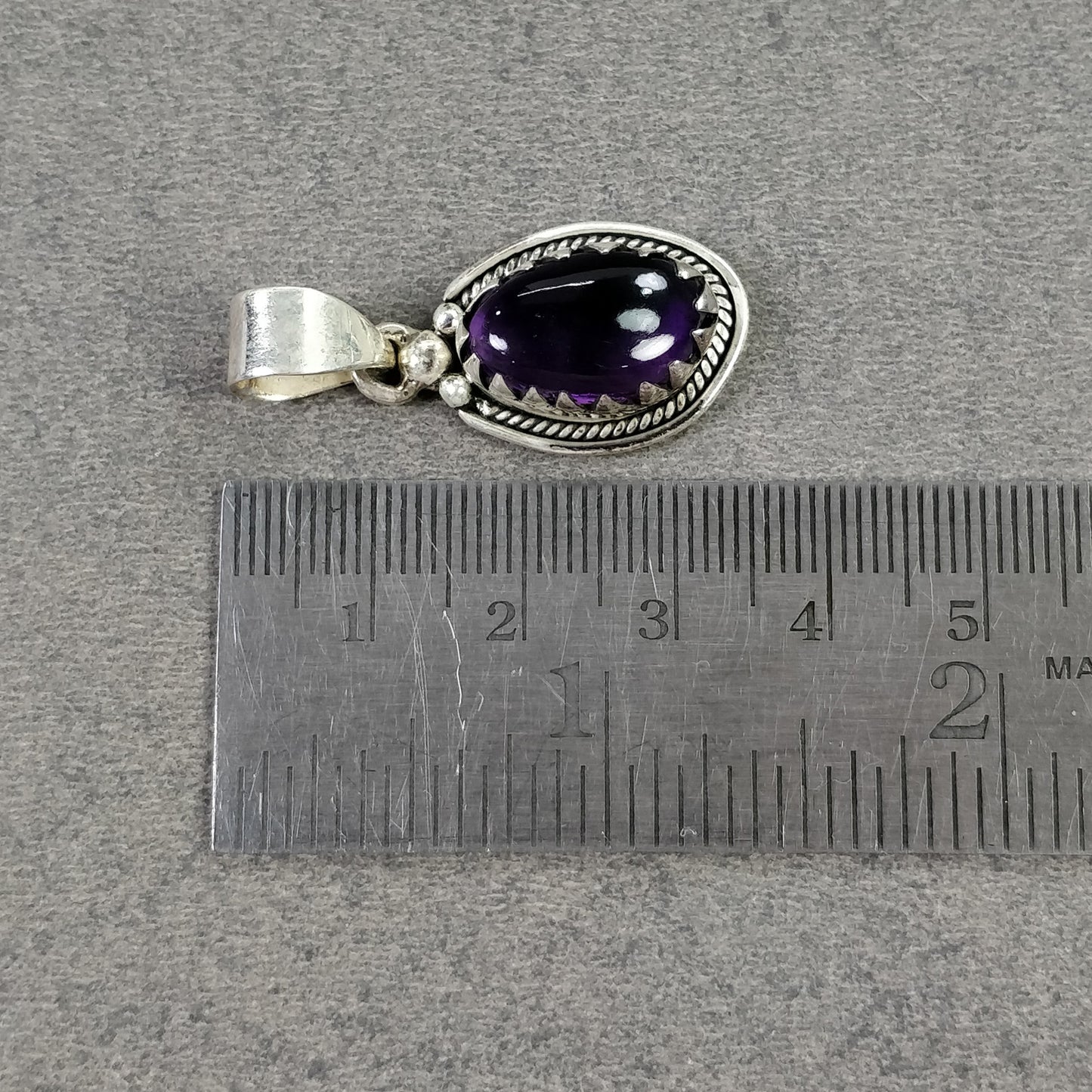 Bezel Set Pendant