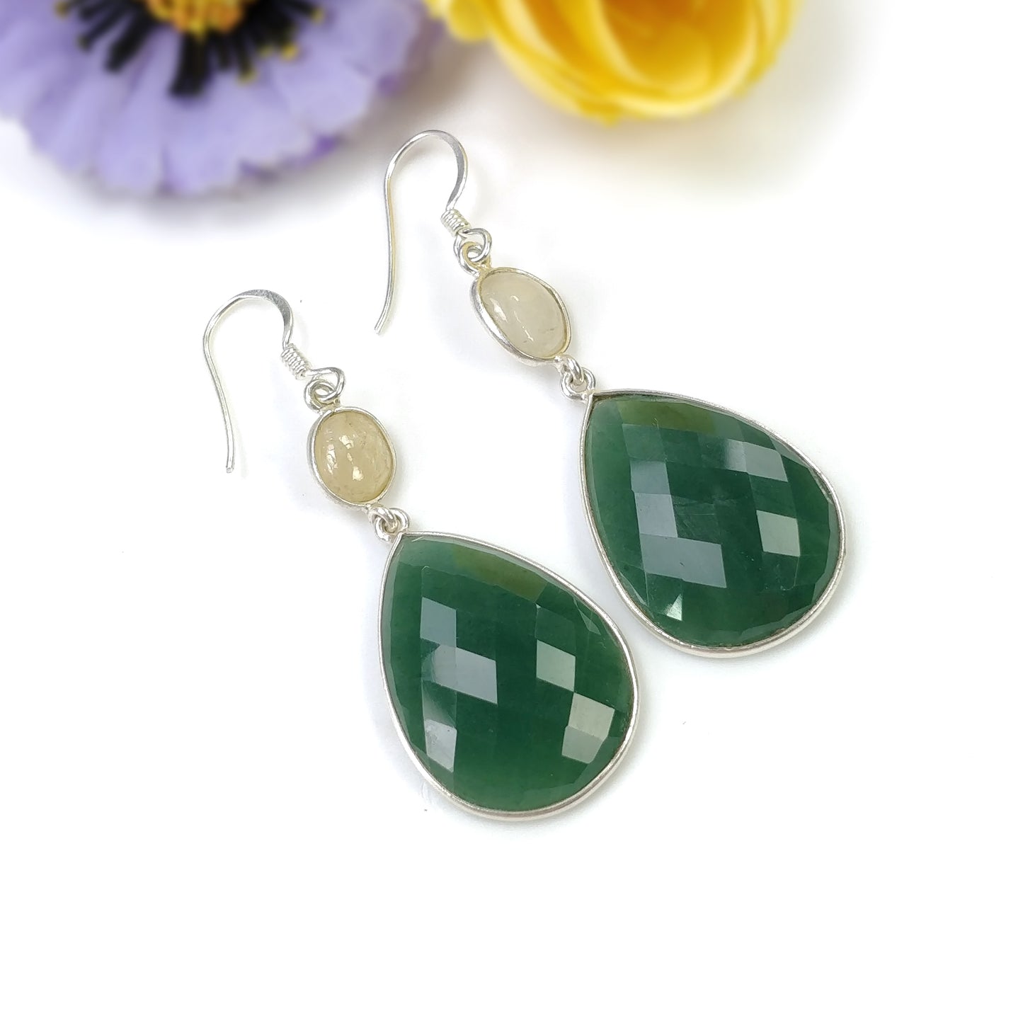 Checker Cut Earring