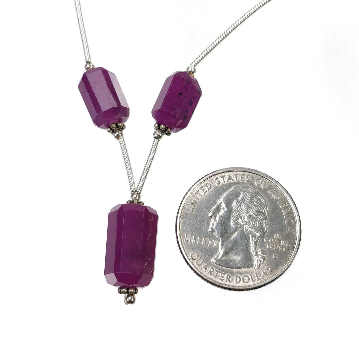 Sapphire Pencil Beads