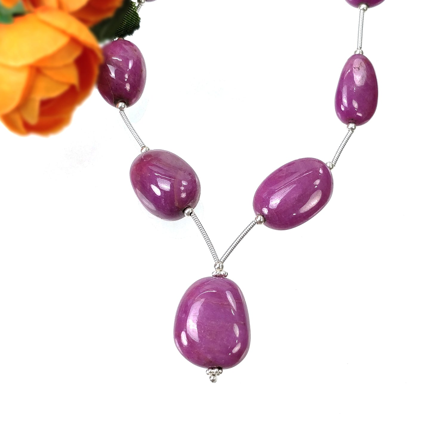 RUBY Gemstone Cabochon Loose Beads : 258.55cts Natural Untreated Unheated Ruby Oval Shape Plain Beads 14*11mm - 21.5*17.5mm