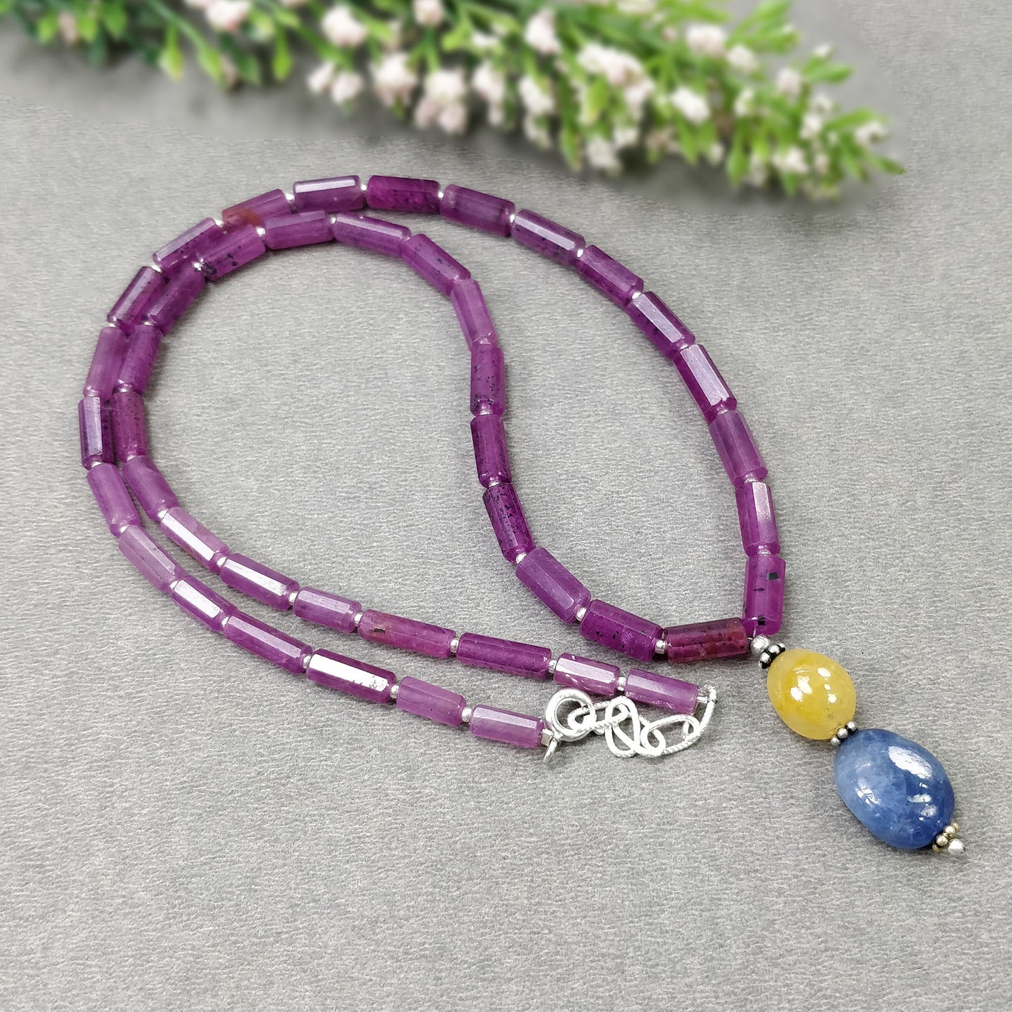 beaded necklace