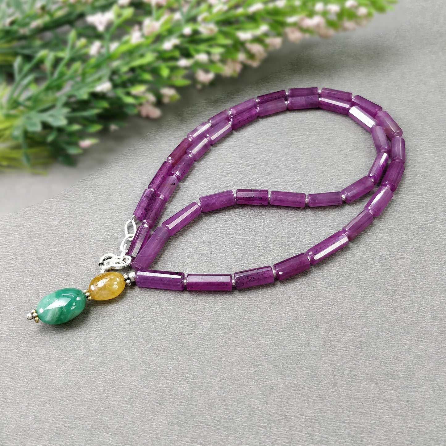 Sapphire necklace