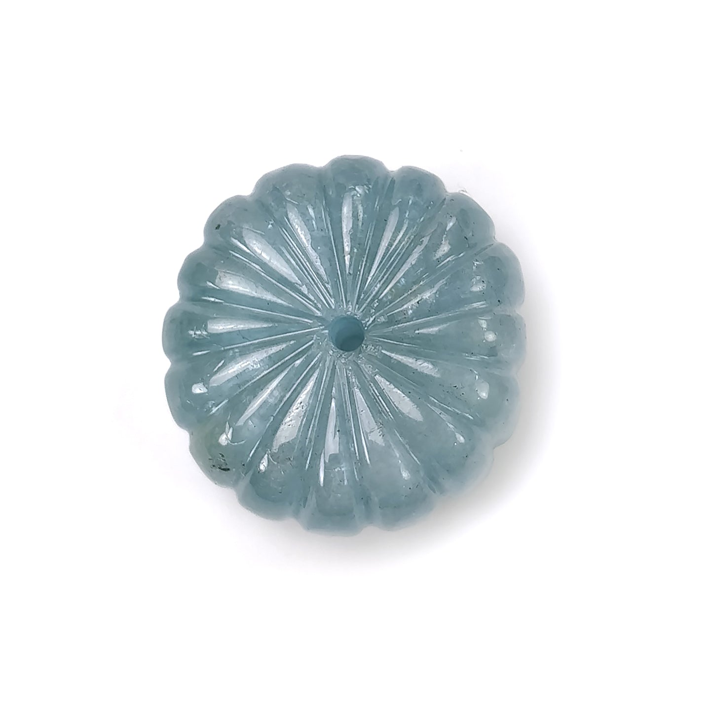 Hand Carved Aqua