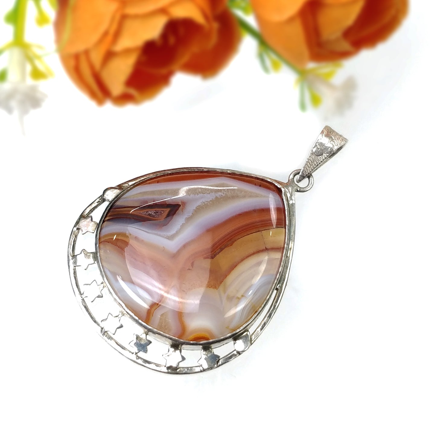 Bezel Set Pendant