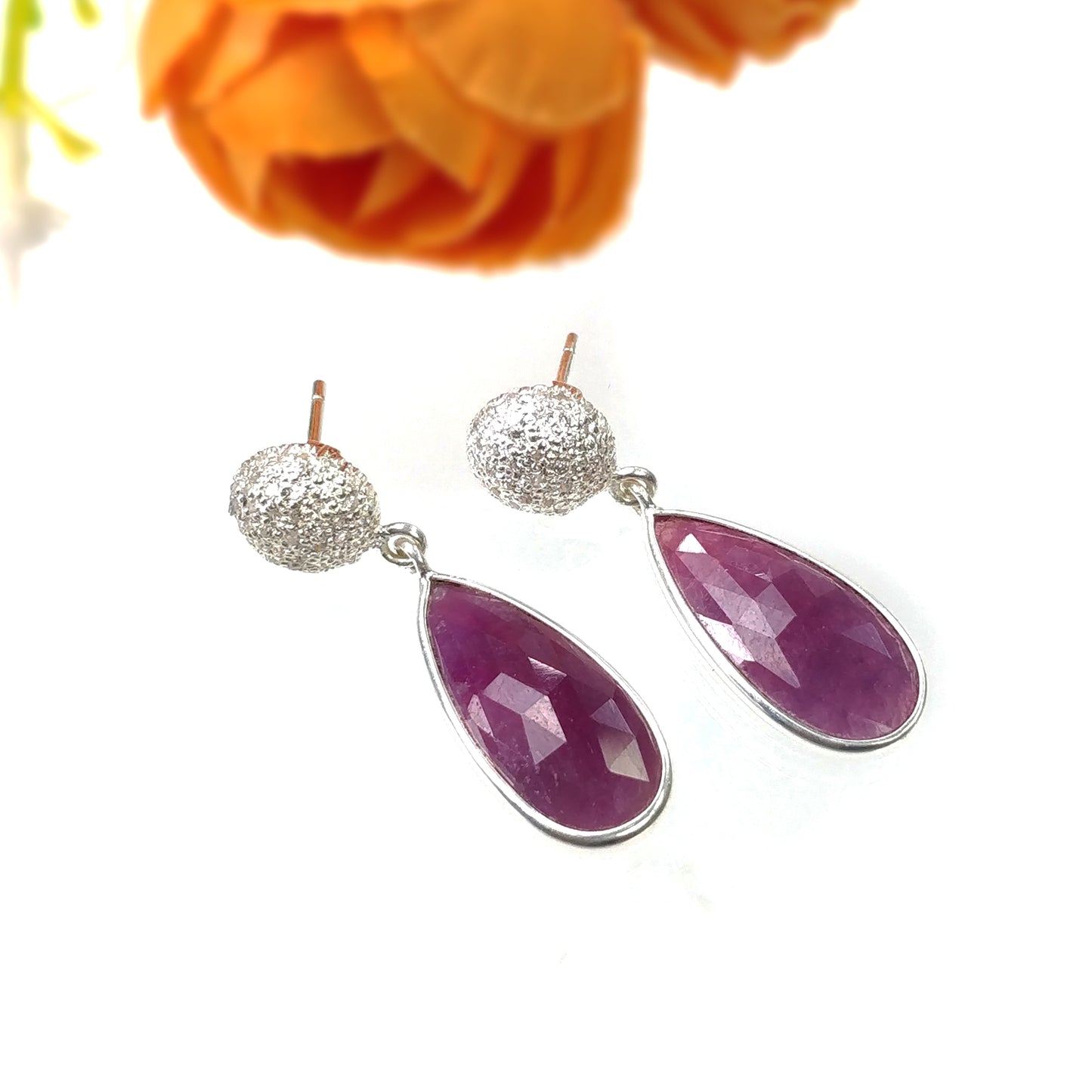 Rose Cut Earring