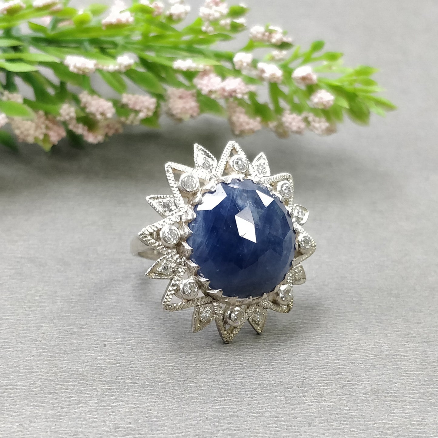 Blue Sapphire Ring