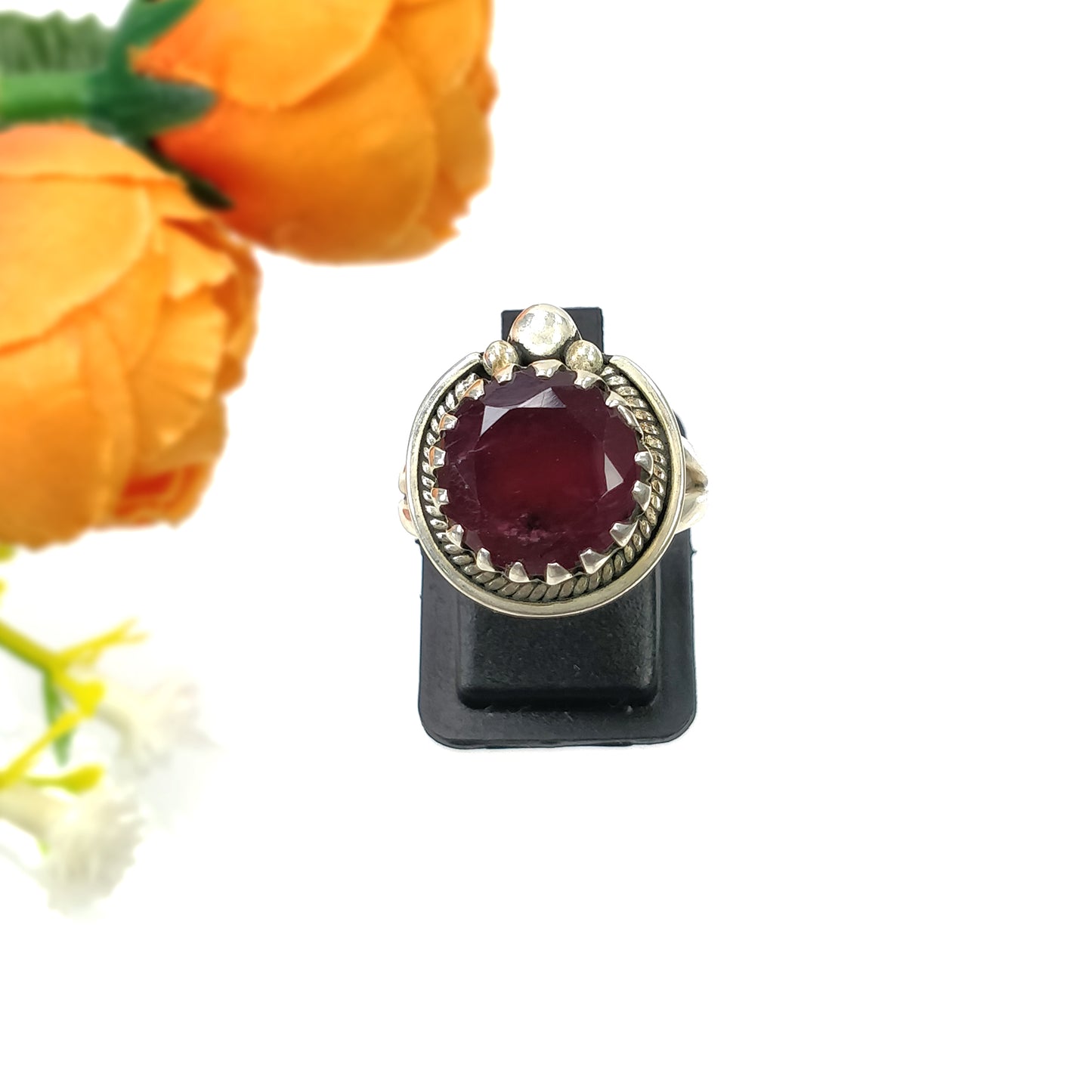 Bezel Set Ring