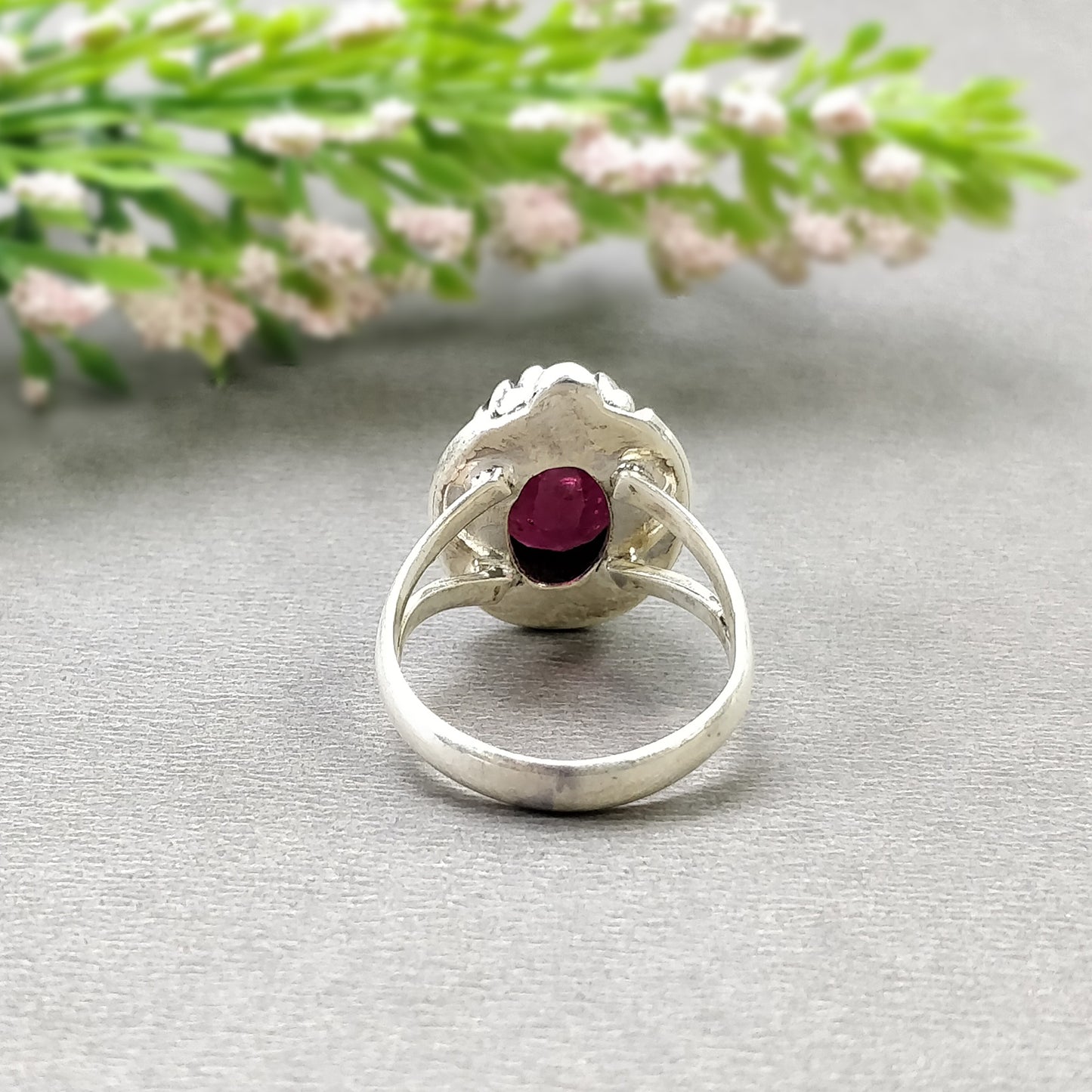 Bezel Set Ring