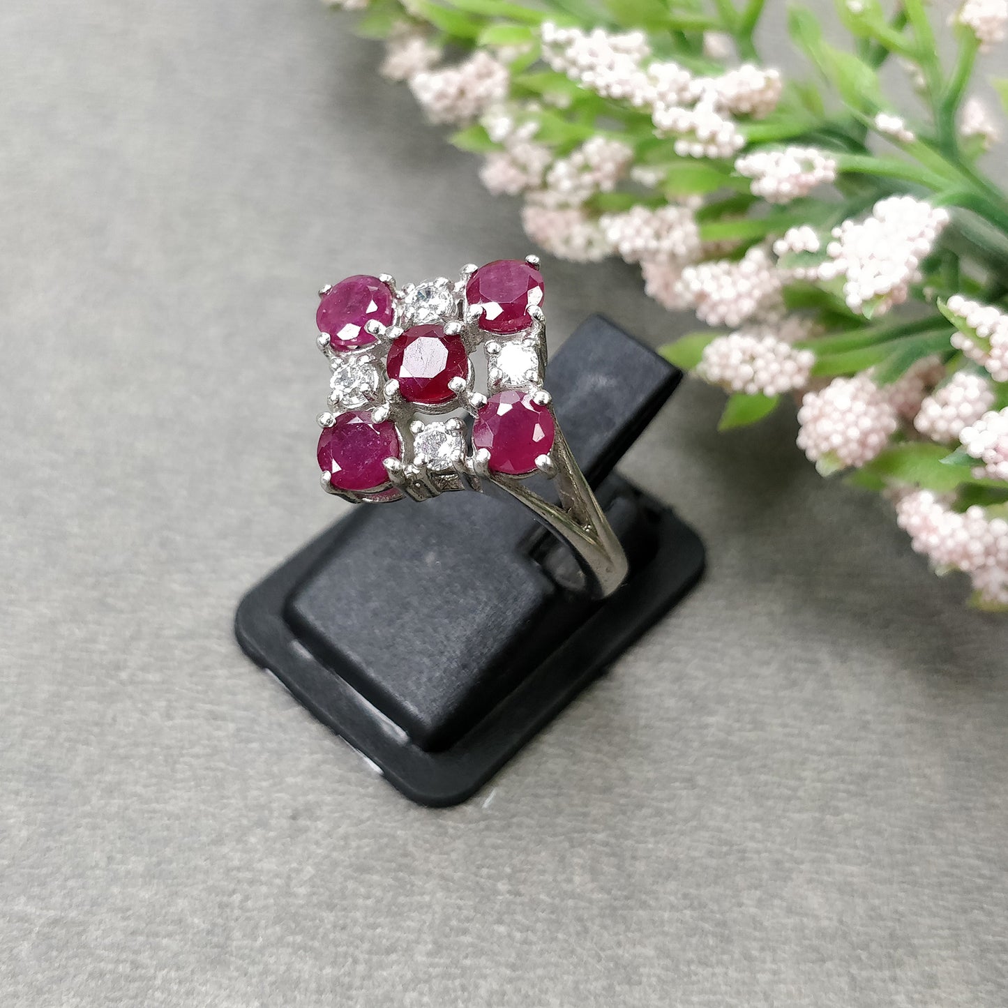 Ruby Gemstone Ring