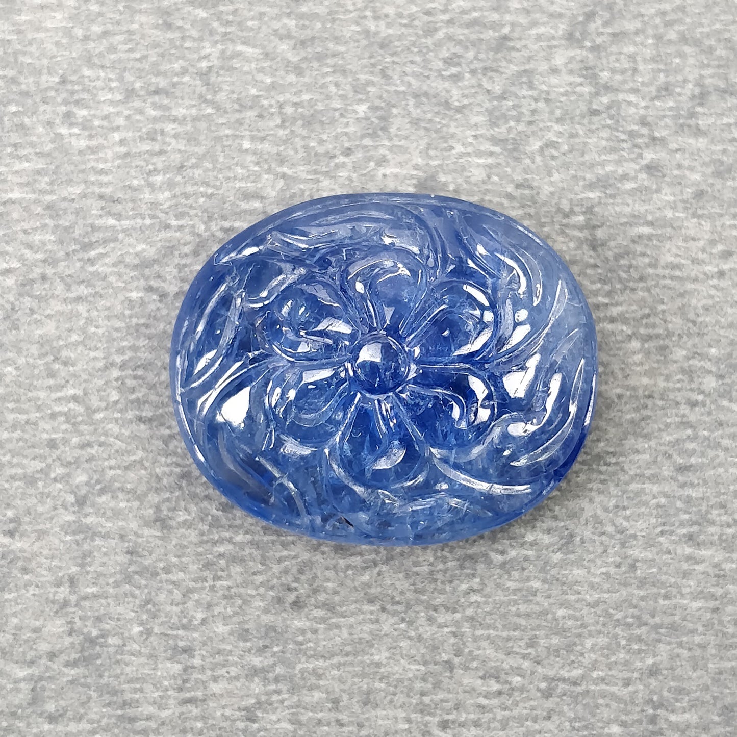 Hand Carved Sapphire