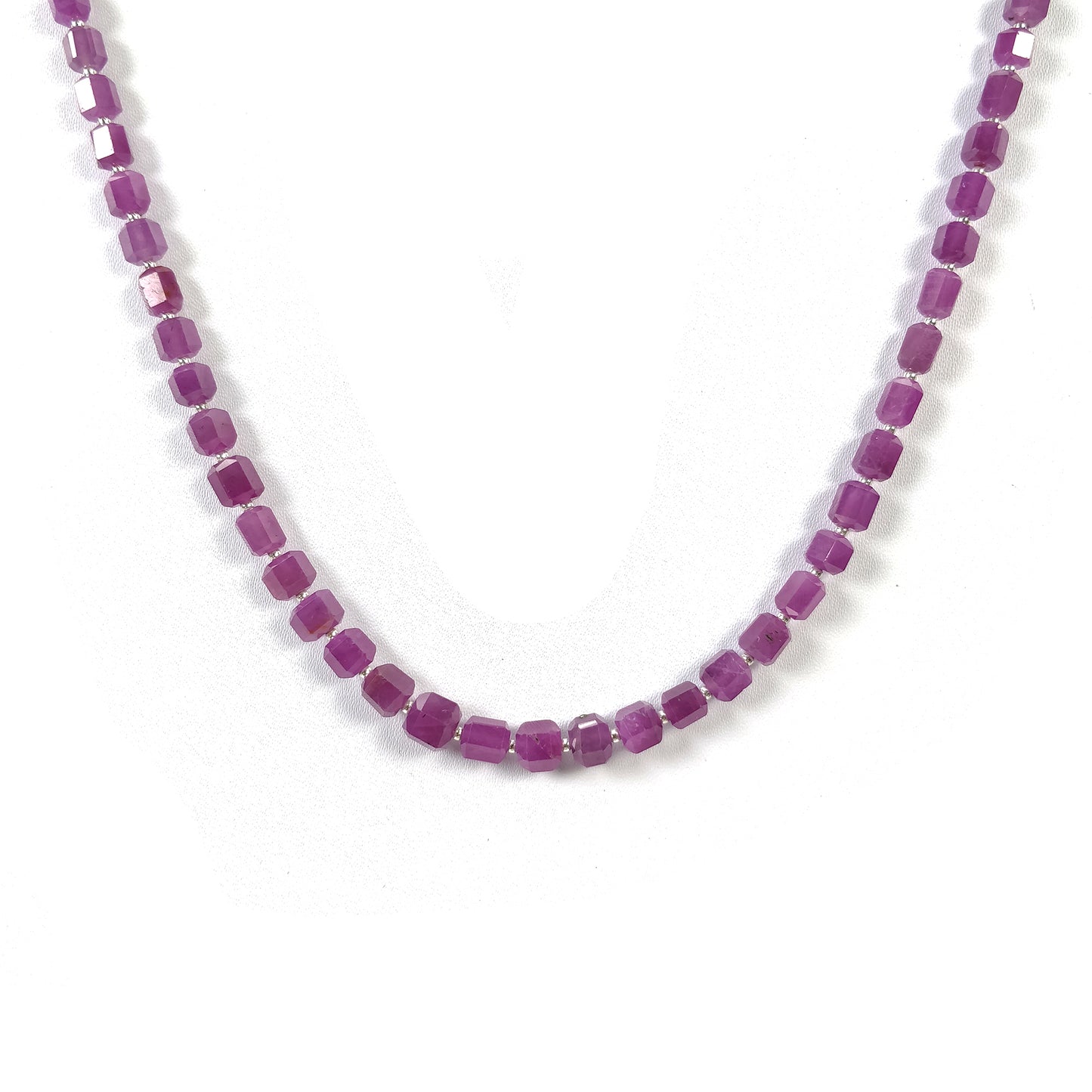 Checker Cut Necklace