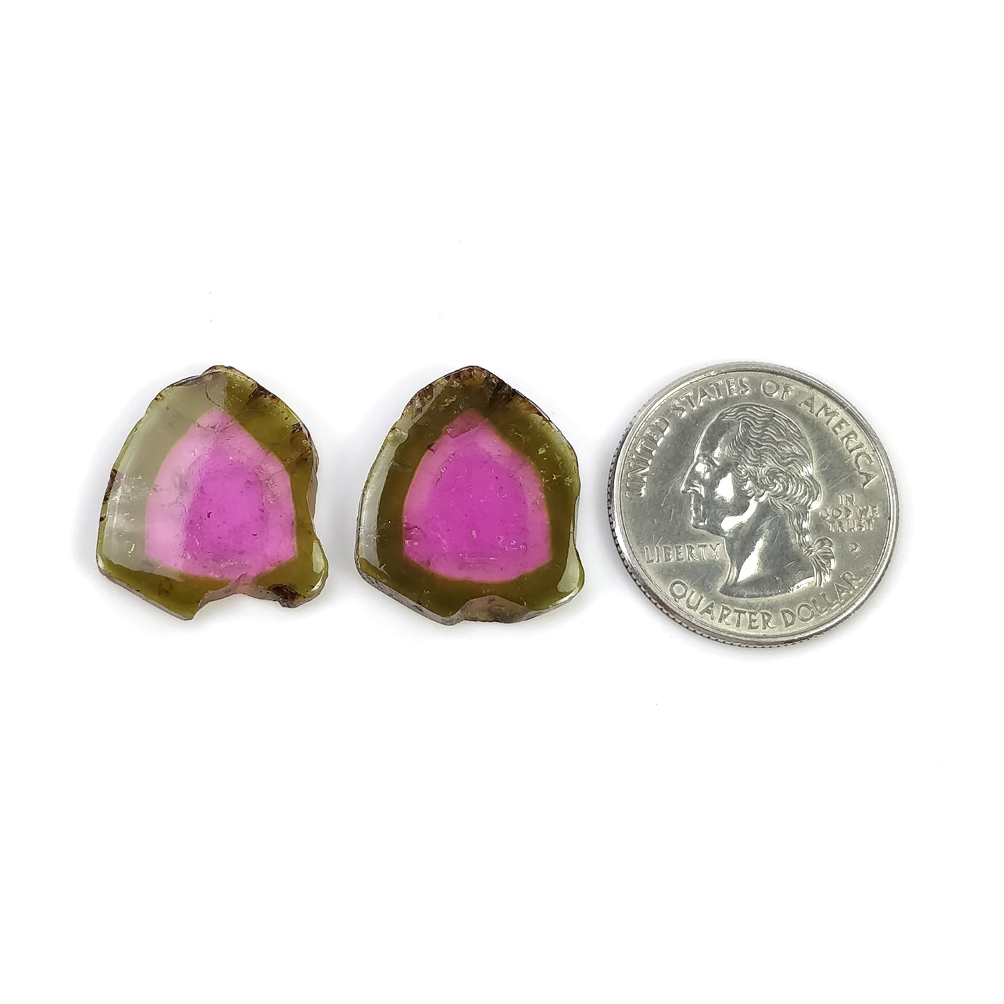 Bi-Color Gemstone